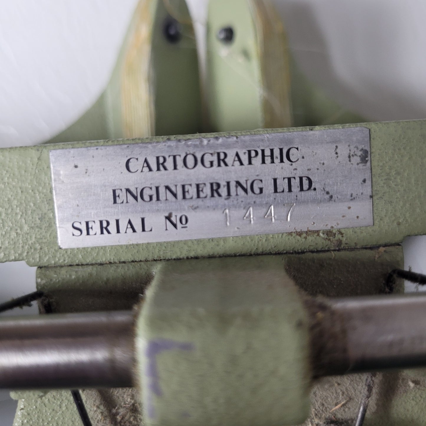 Cartographic Engineering Scanning Mirror Stereoscope Aerial Photo Viewer w/ Case