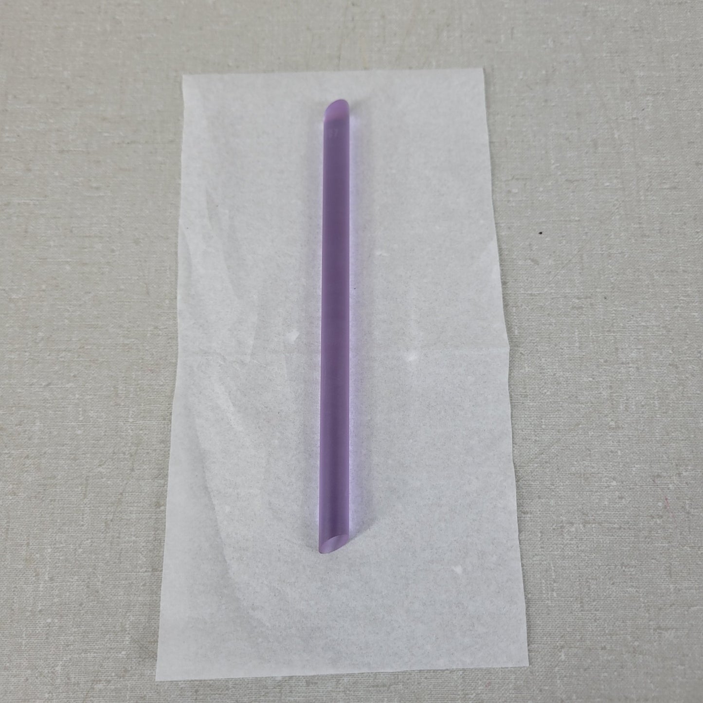 Nd:YAG Laser Rod Crystal 9mm x 160mm Neodymium Doped YAG Optical Crystal 45 deg