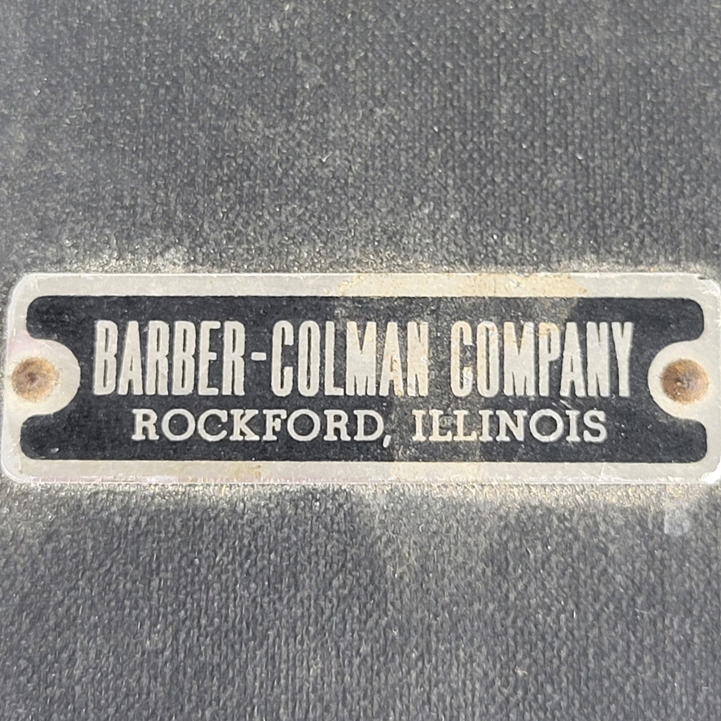 BARBER-COLMAN The Barcol Impressor, Includes Accessory and Original Case