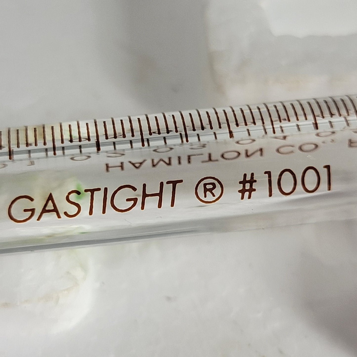 HAMILTON 81320 1.0ml/1000μl Gastight #1001 Srng, No Ndl