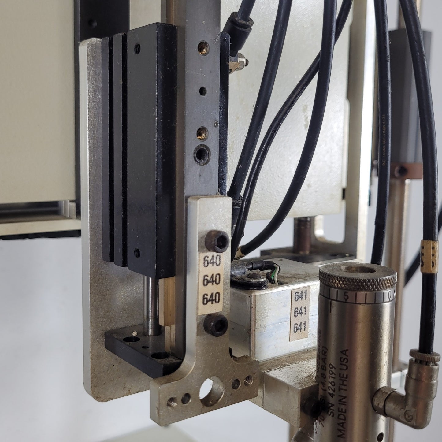 New Precision Technology CP16-4 Robotic Dispensing System w/ Binks Pressure Tank