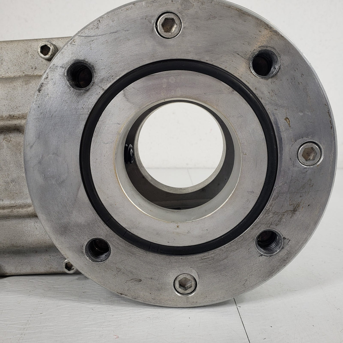 Airco Temescal 3" Manual High Vacuum Gate Valve ASA Flange Aluminum O-Ring