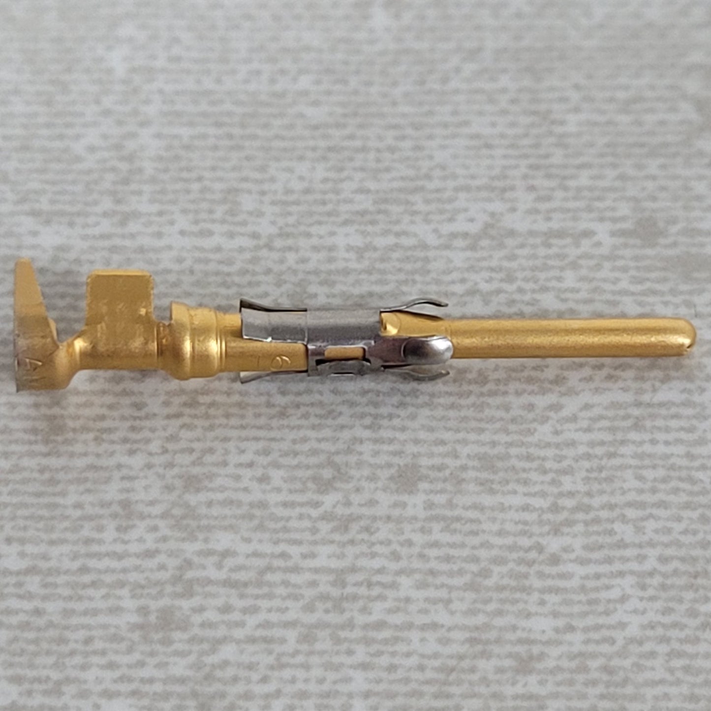 Qty 25 TE Connectivity AMP 66602-2 Multimate III+ Pin Contacts 14-18AWG Gold