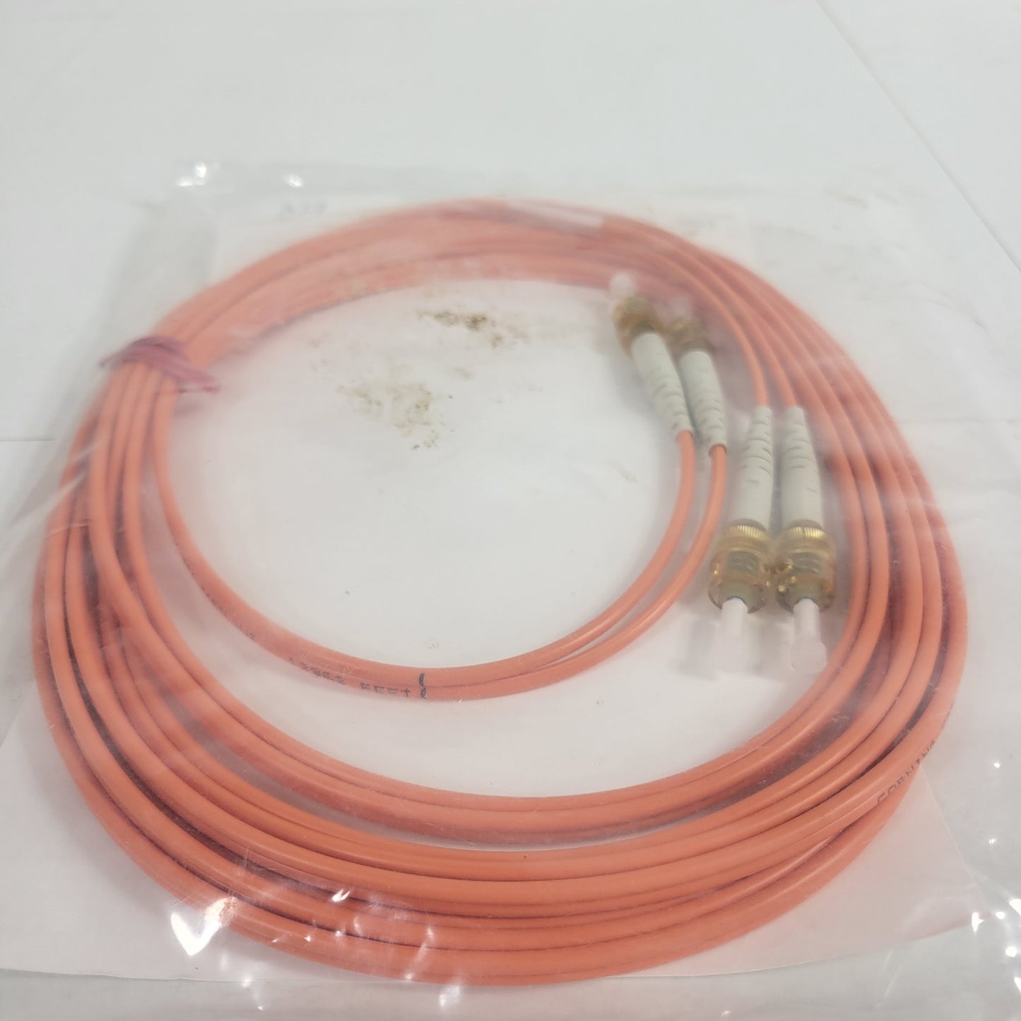 Schweitzer SEL C808Z020SSX0005 5m Duplex 62.5/125um Fiber Optic ST-ST Cable