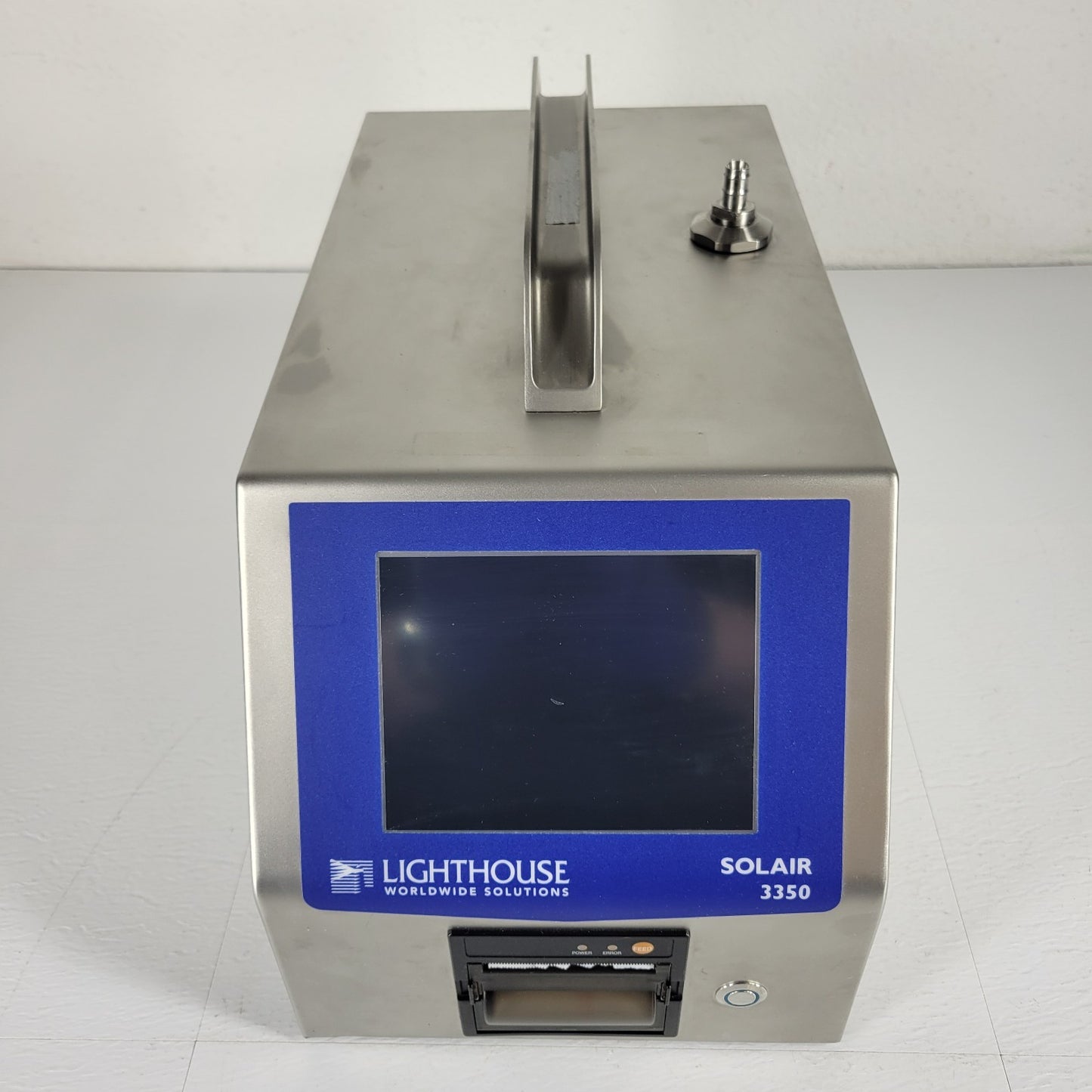 TESTED Lighthouse SOLAIR 3350 Particle Counter Analyzer 100 LPM 0.3um Cleanroom
