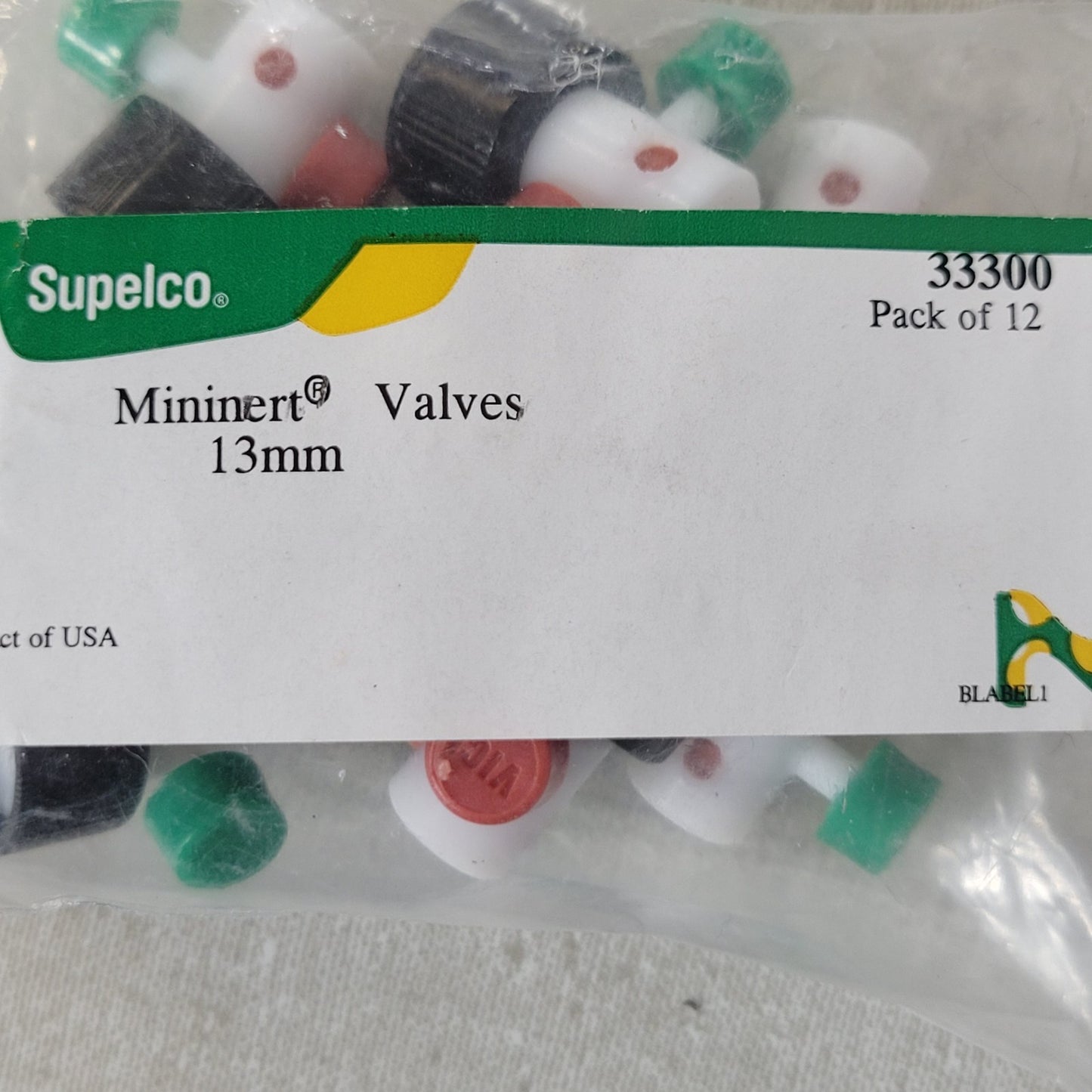 Sigma-Aldrich Supelco 33300 Mininert Valves 13/425mm Screw Thread Qty 10
