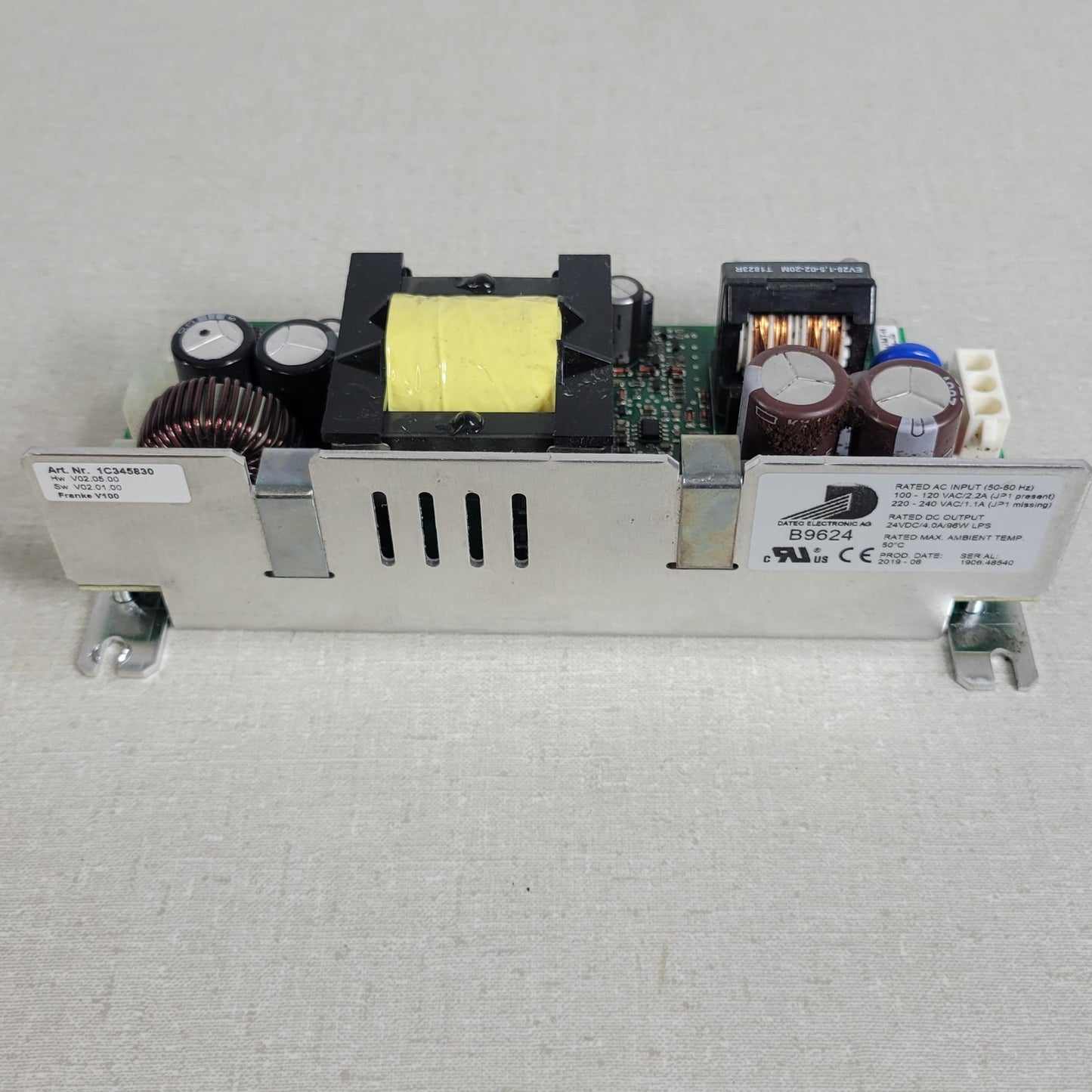Franke 1559947 Switching Power Supply Board For an A800 Espresso Machine