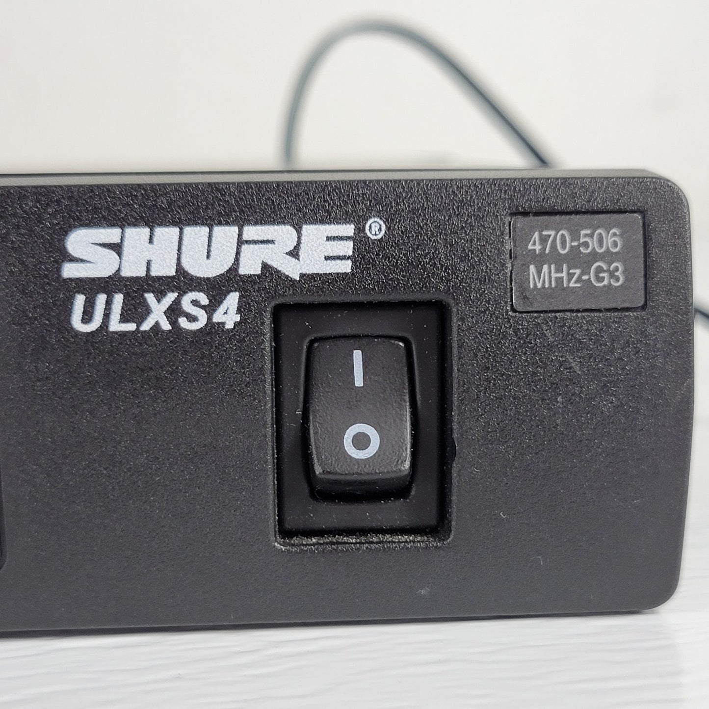 SHURE Wireless Controller ULXS4 G3 470-506MHz, Both Antennae, No Power Supply