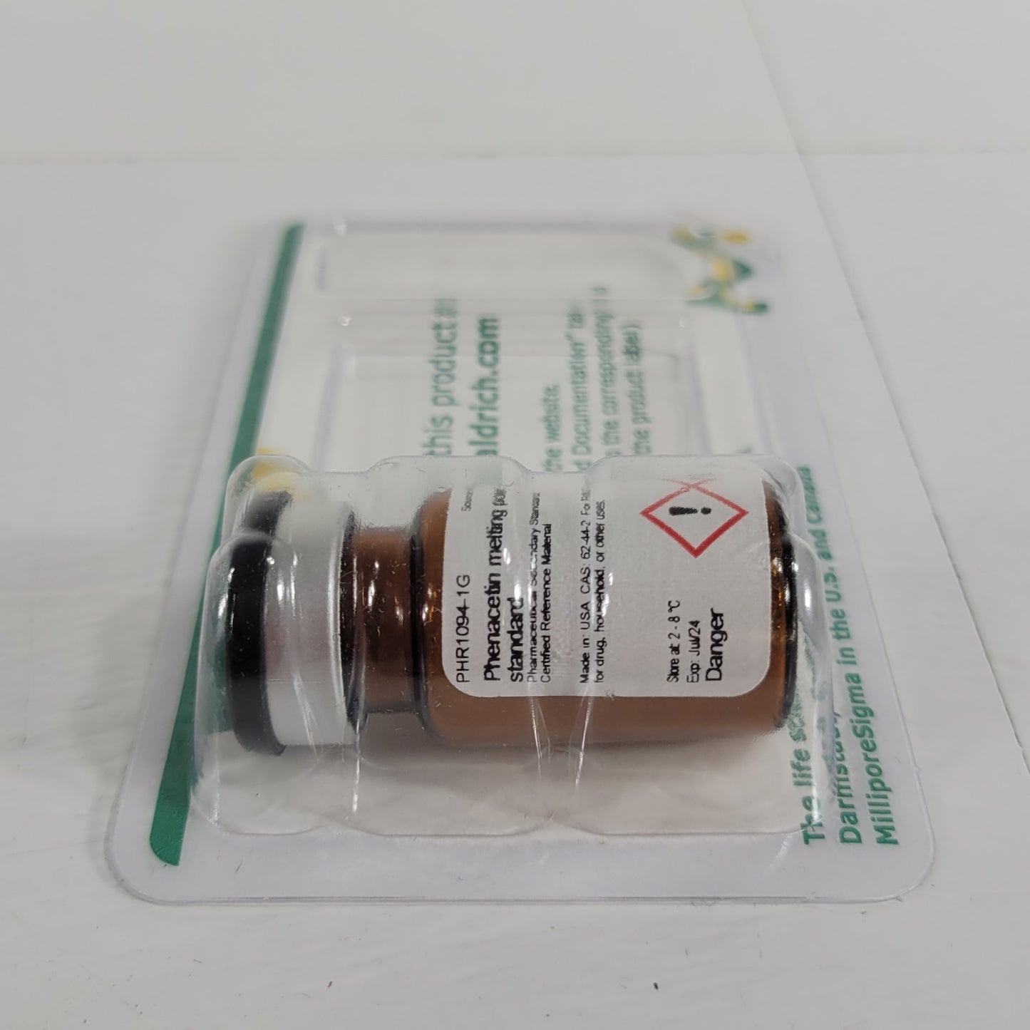 Expired Sigma-Aldrich PHR1094-1G CRM Melting Point Standard 1g