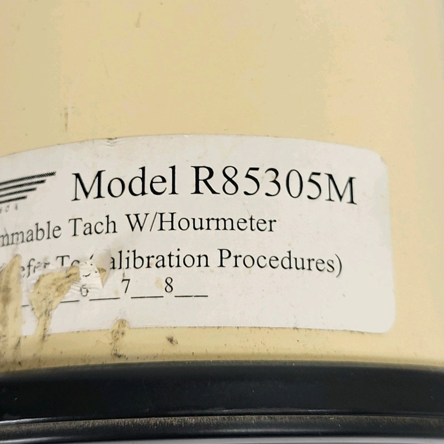 ISSPRO R85305M 3-3/8in Programmable Tachometer Hourmeter 0-3000 RPM