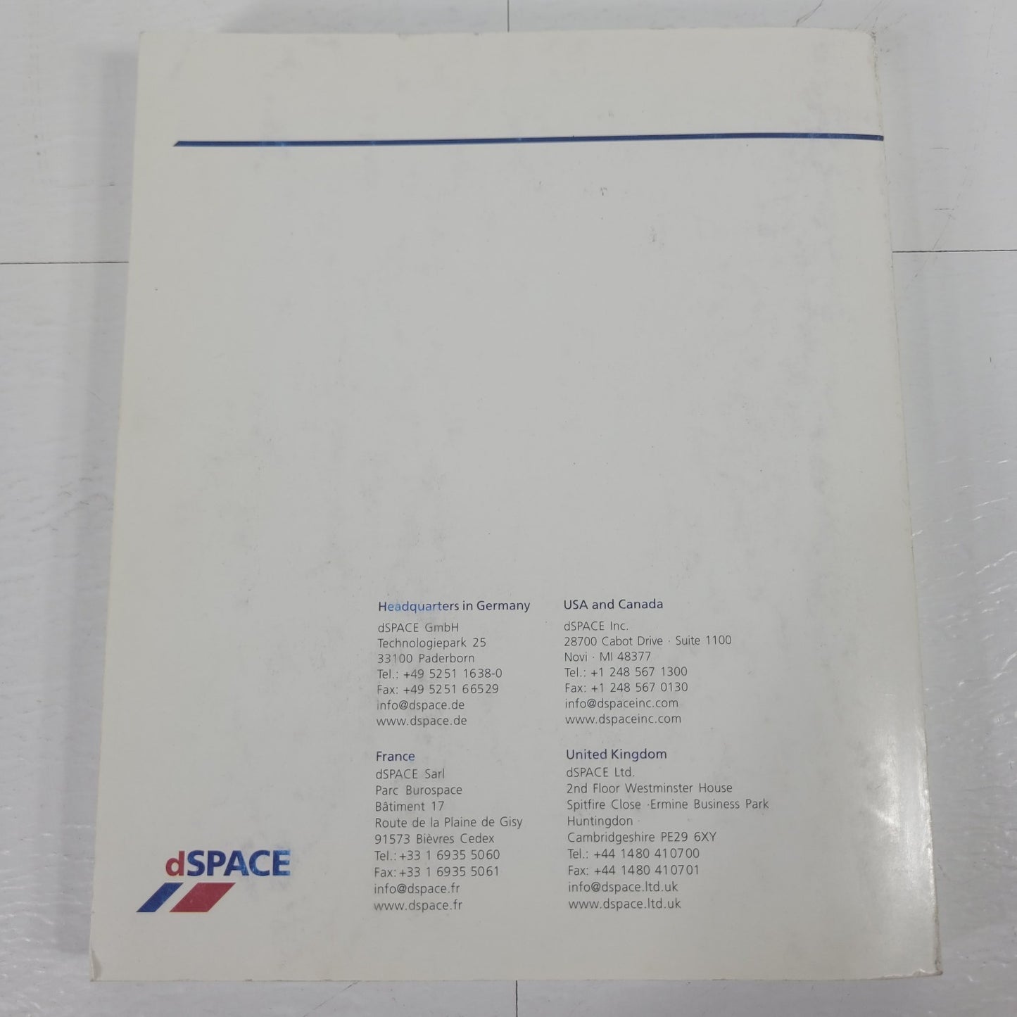 dSPACE RTI RTI-MP Real-Time Interface Implementation Guide Release 3.4 May 2002