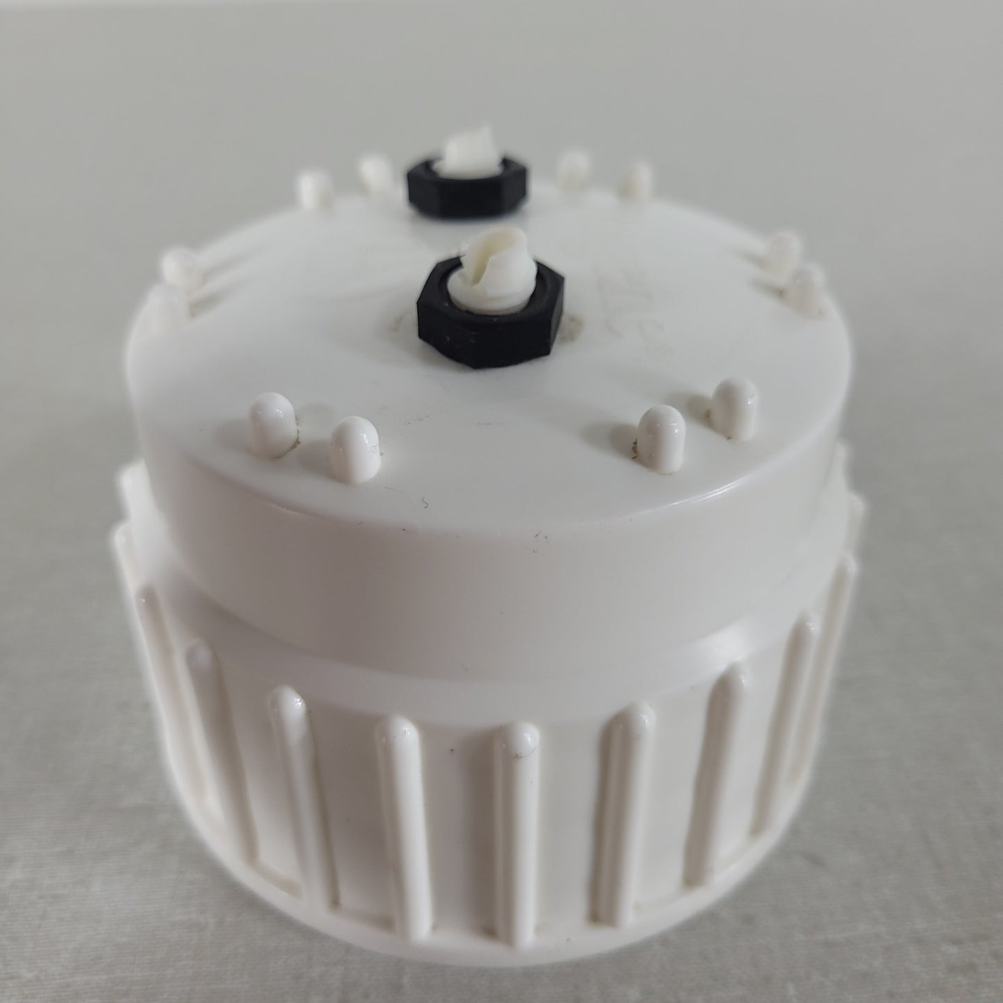 Nalgene 50 Liter Laboratory Carboy Replacement Cap w/ Dual Hose Port Fittings