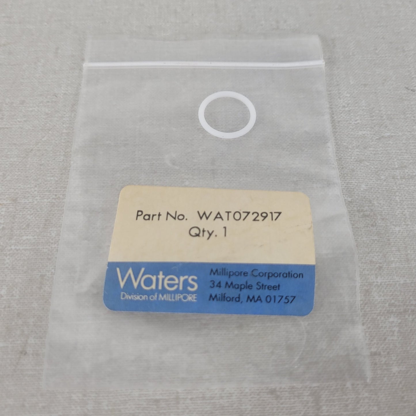 Waters WAT072917 PTFE O-Ring Seal HPLC Liquid Chromatography Replacement