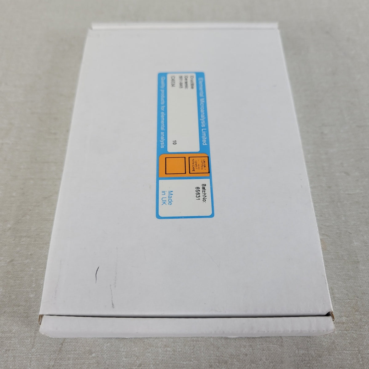 Lot 9 Elemental Microanalysis C4034 Ceramic Crucibles LECO 501-045-125 CHN