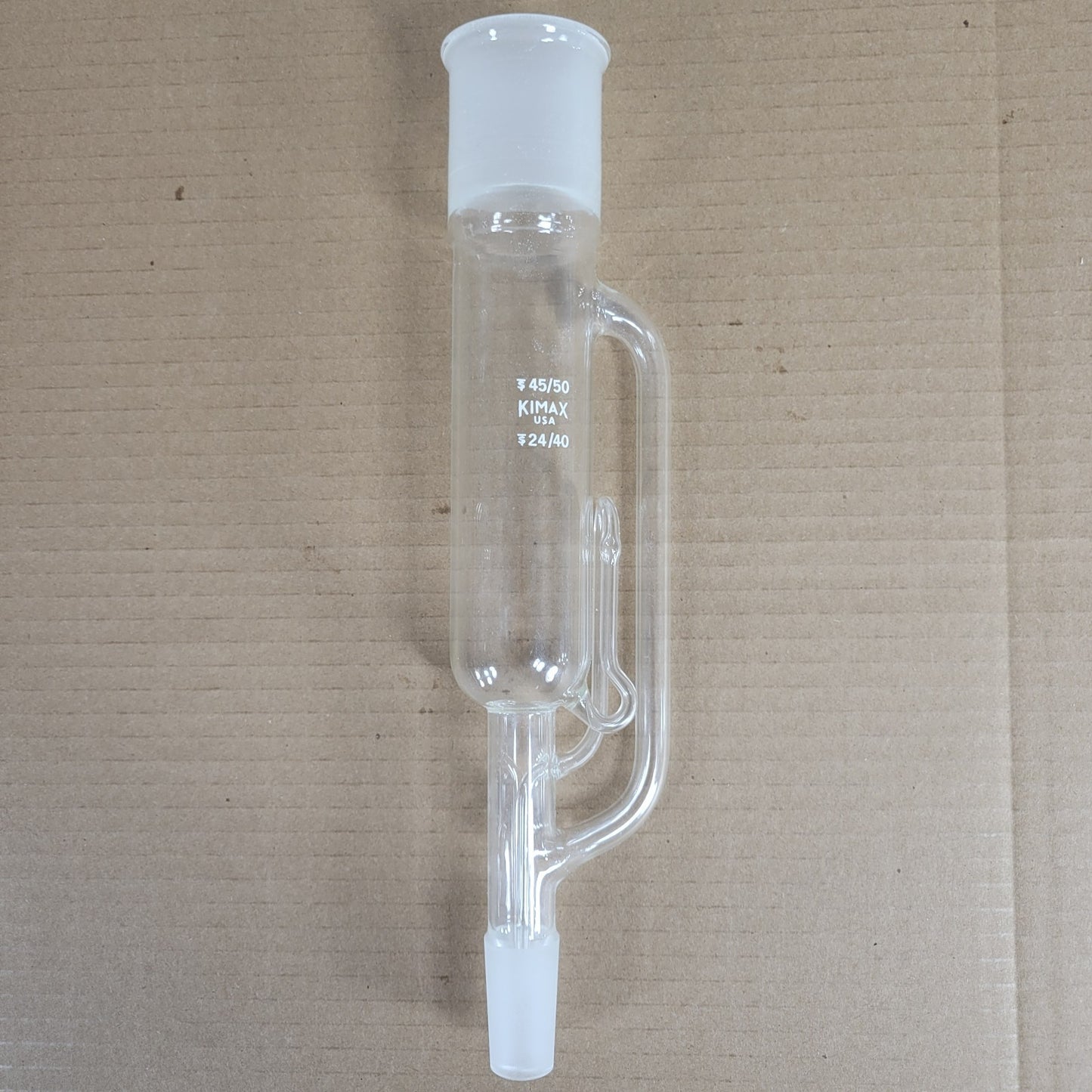 Set Of Kimax/Generic Glassware Soxhlet Extractors CNs 45/50 Top 24/40 Bottom