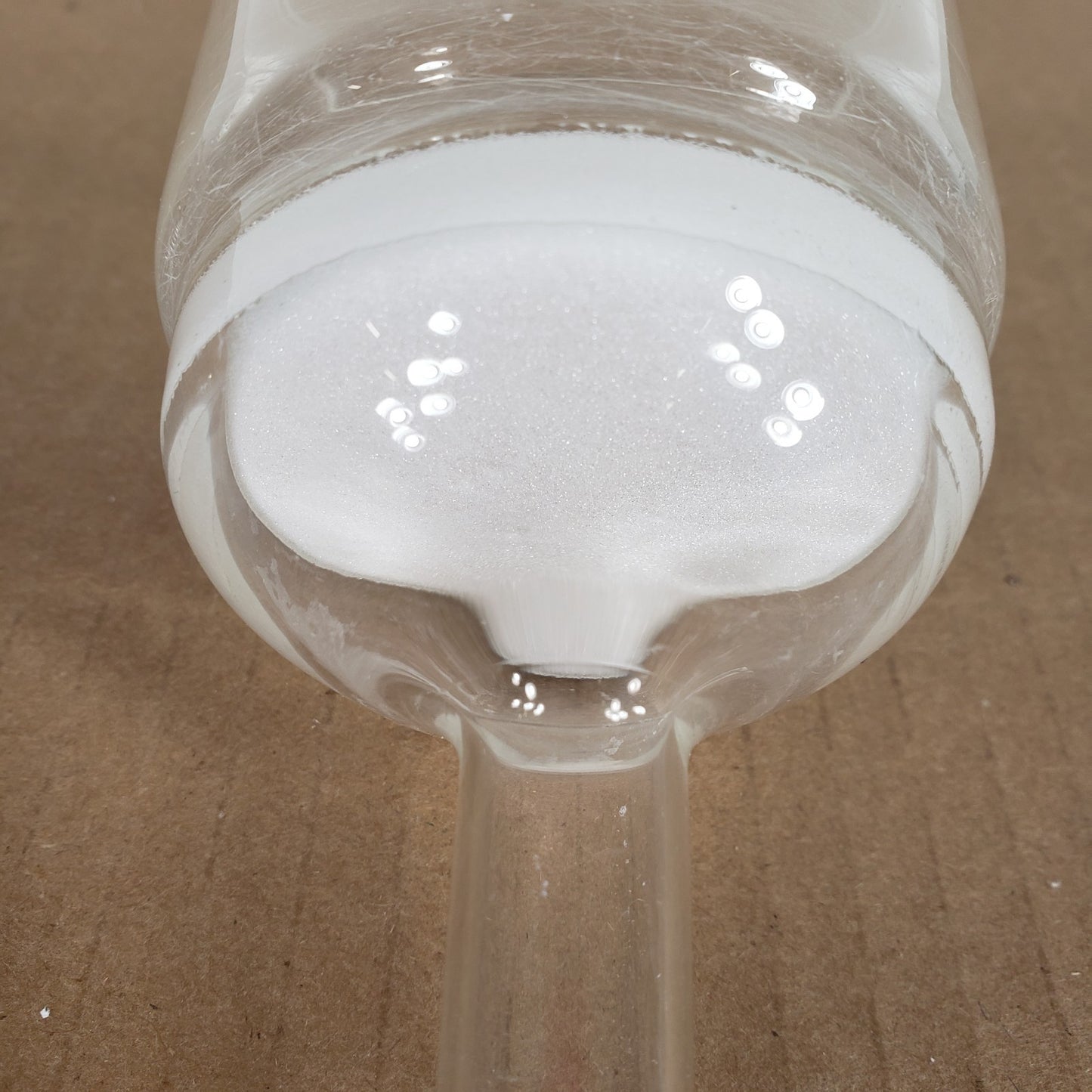 Chemglass CG-1402-18/19 150mL Buchner Filtration Funnels Coarse/Medium Frits