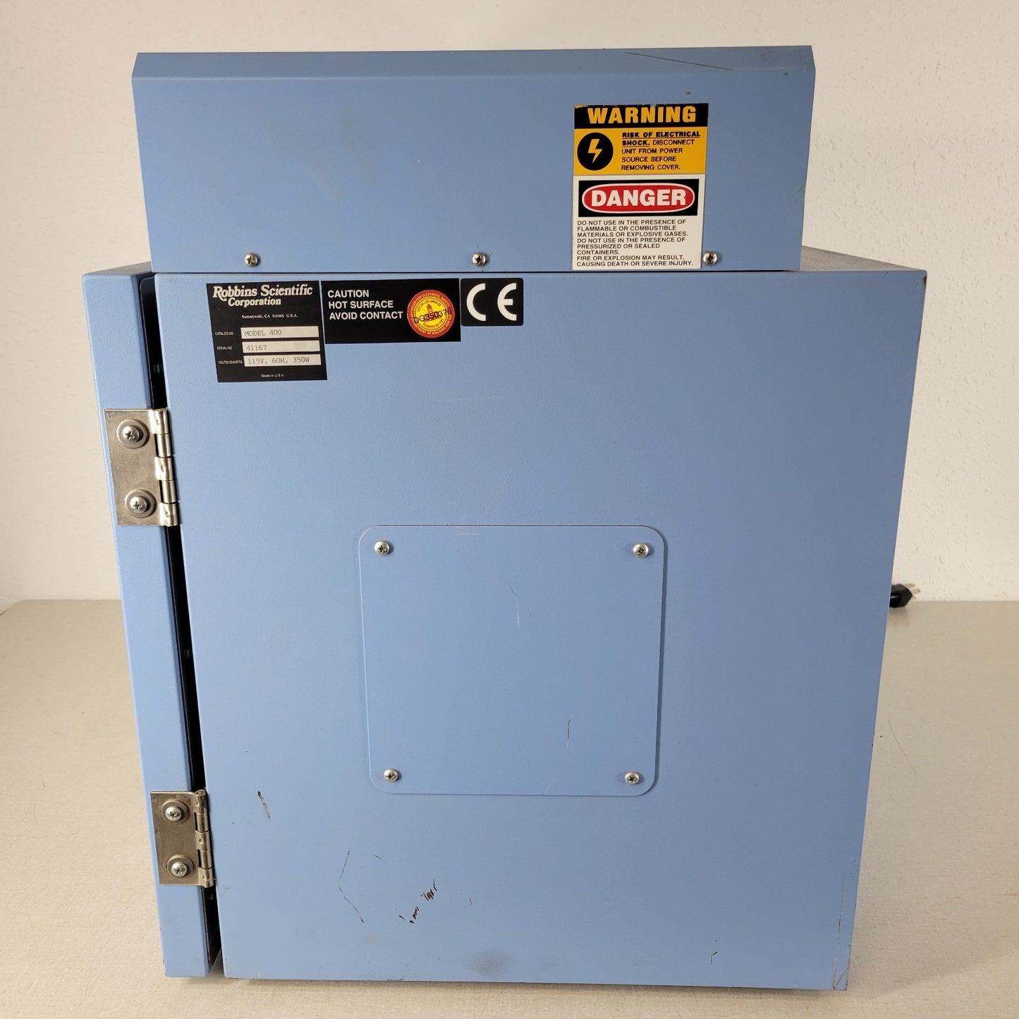 TESTED Robbins Scientific Model 400 Hybridization Oven Incubator w/ Rotator