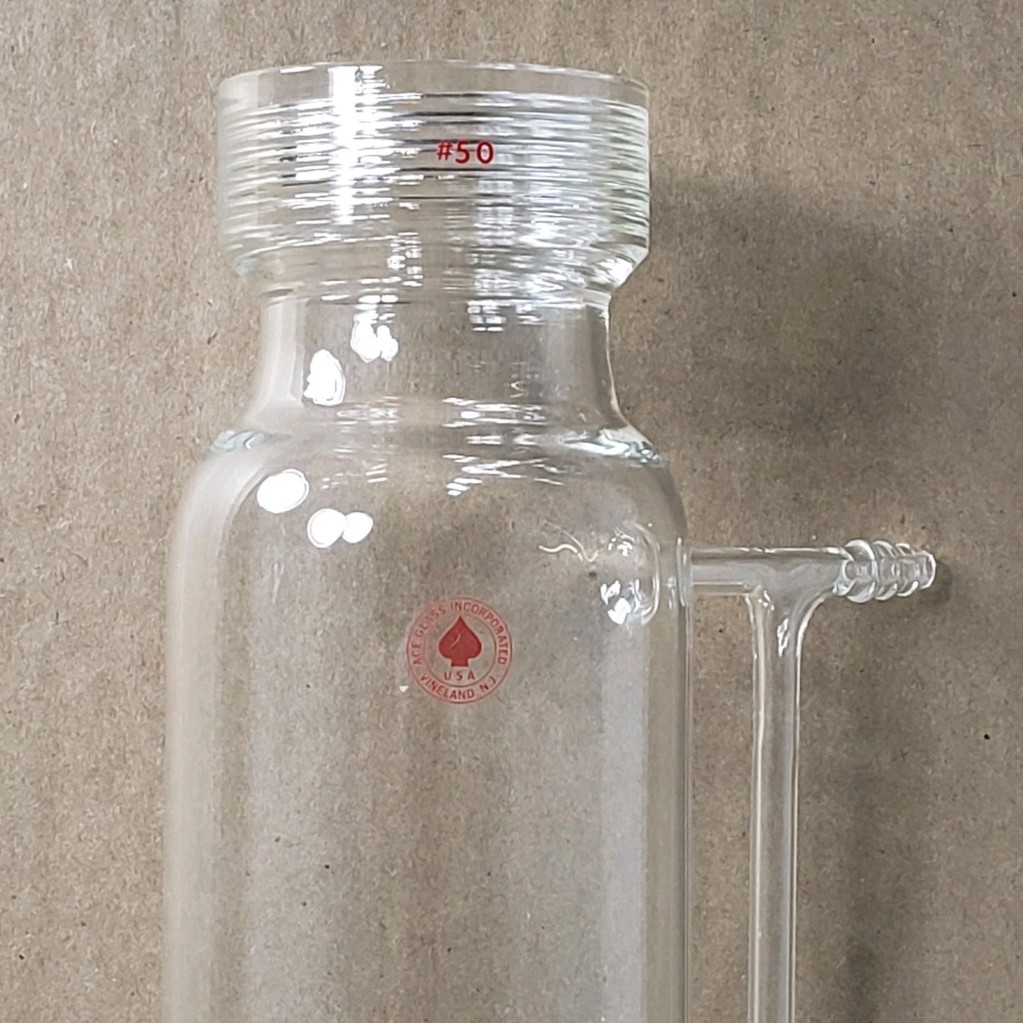 Ace Glass Custom Distillation Glassware 500mL #50/#7 Thread 24/40 14/20 Fittings