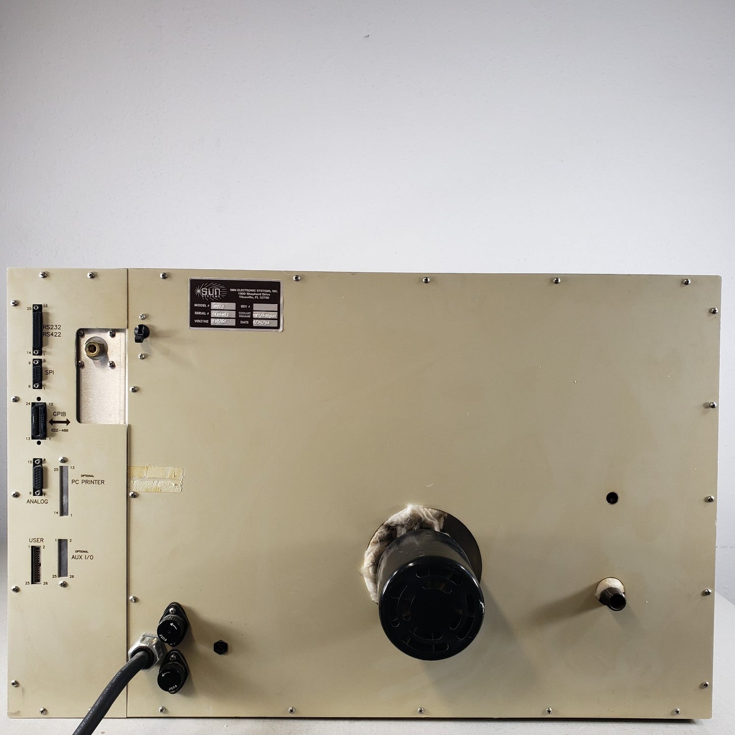 SUN SYSTEMS EC13 Environmental Chamber For Heating/Cooling Experiments