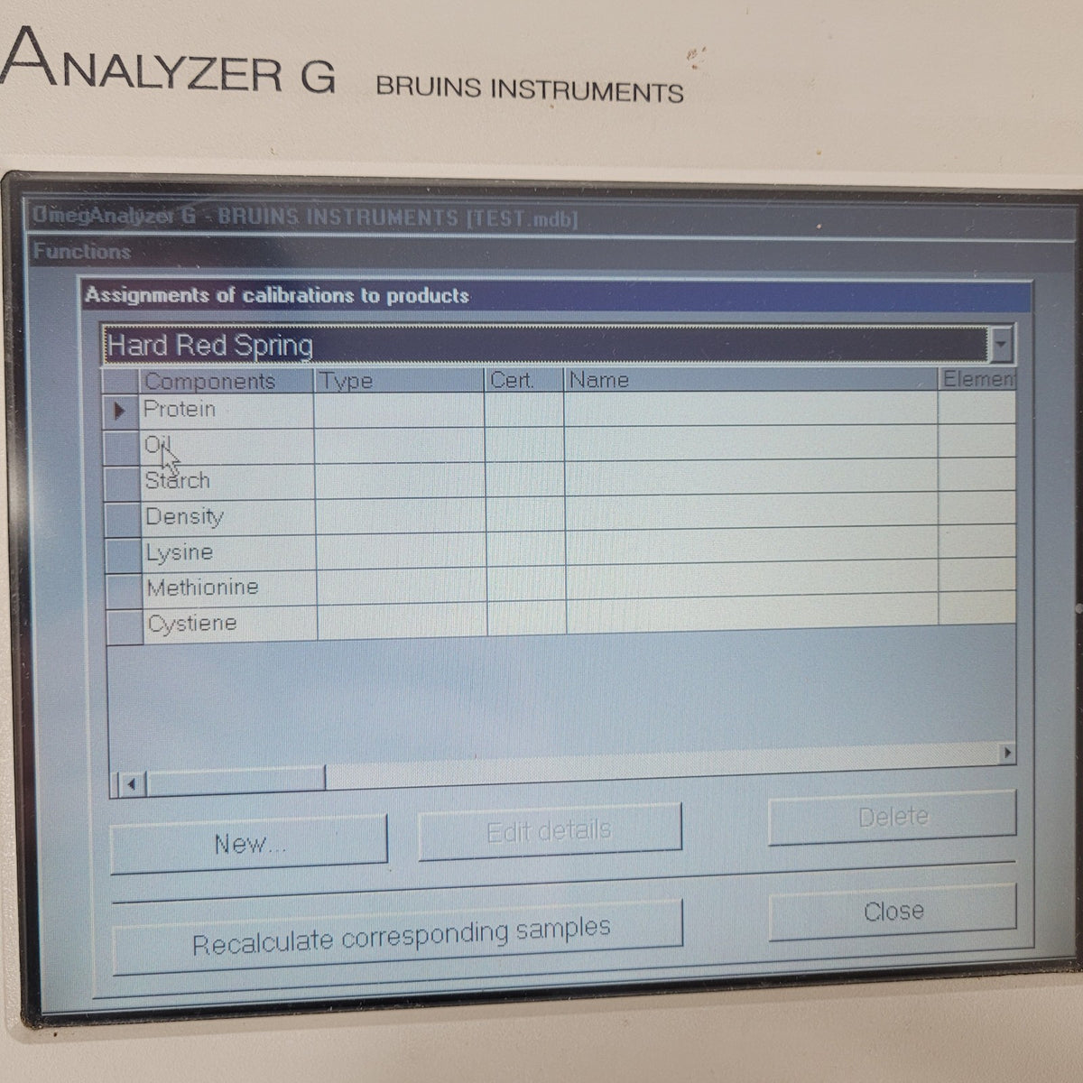 TESTED Bruins OmegAnalyzer G NTEP NIR Grain Seed Protein Moisture Analyzer