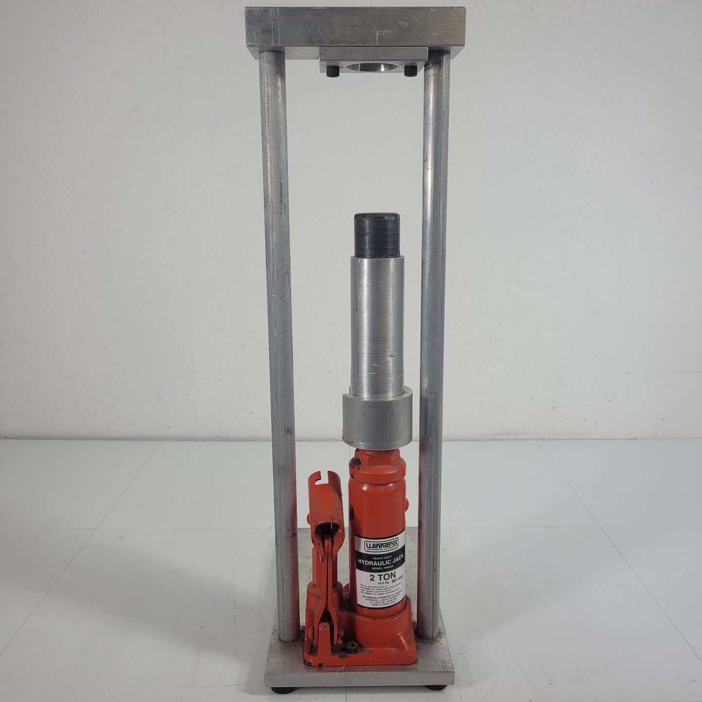 Hein-Werner Winner H68026 2-Ton Hydraulic Bottle Jack Press Test Stand