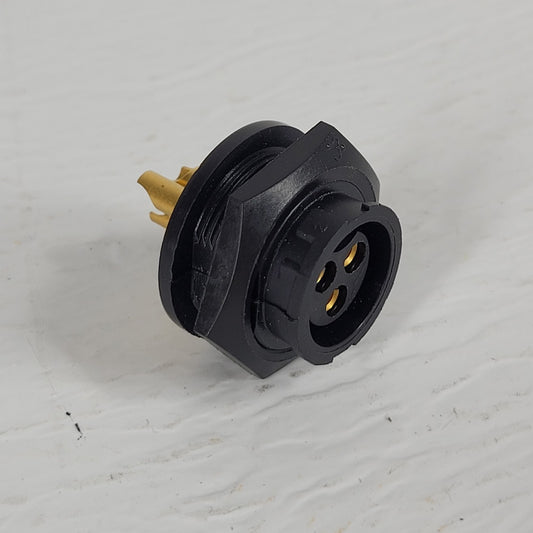 1 Unit Conxall 4182-3SG-300 Connector Solder Cup 3 Socket Gold over Nickel -55