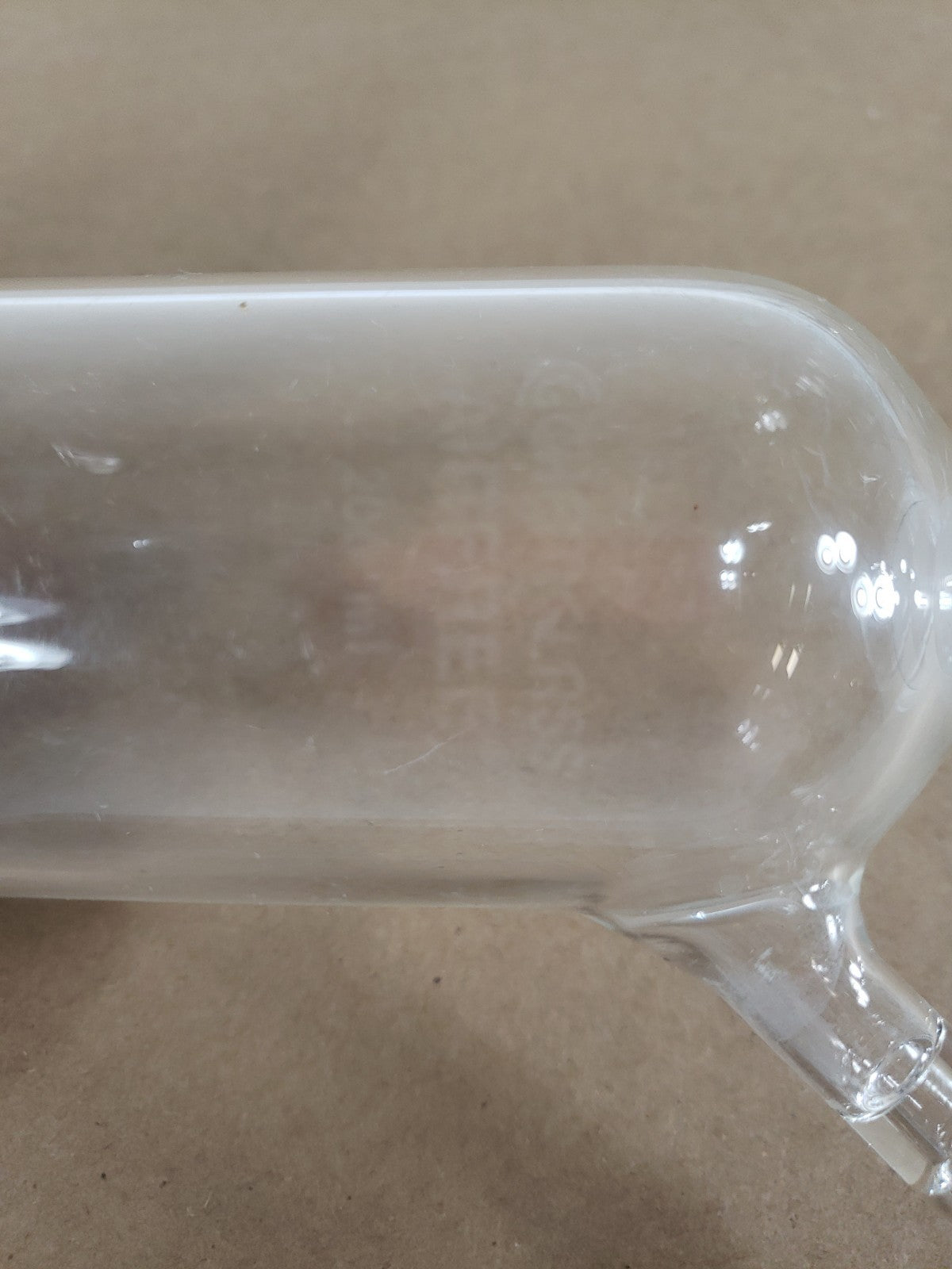 Chipped Chemglass AF-0548-02 200mL Addition Funnel 24/40 Joint Size Med Frit