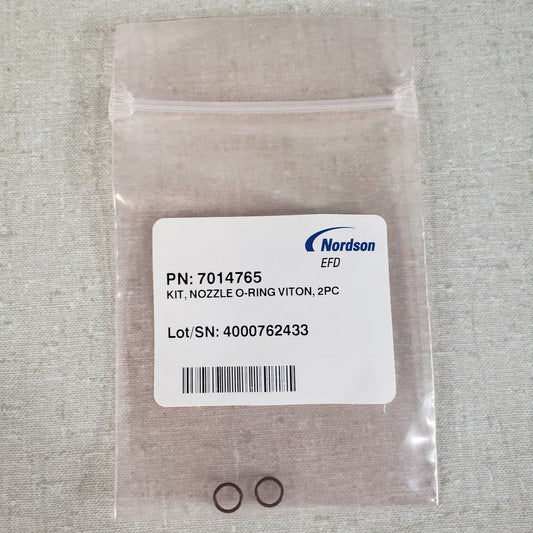 NORDSON EFD 7014765 Nozzle O-Ring Viton, 2PC Replaceable Kit, 781 Series