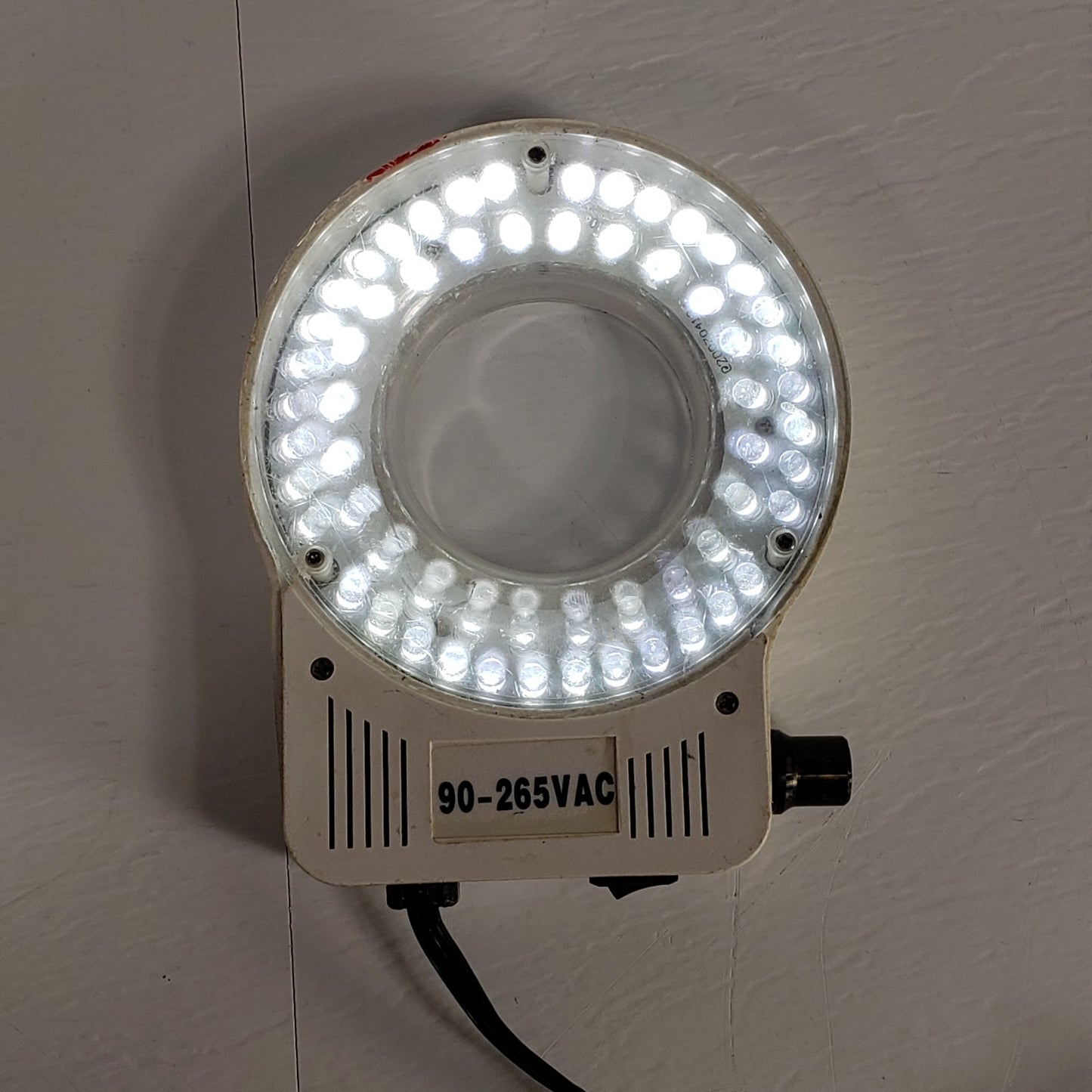 UNITRON 60 LED Microscope Ring Light With Adjustable Brightness Wheel