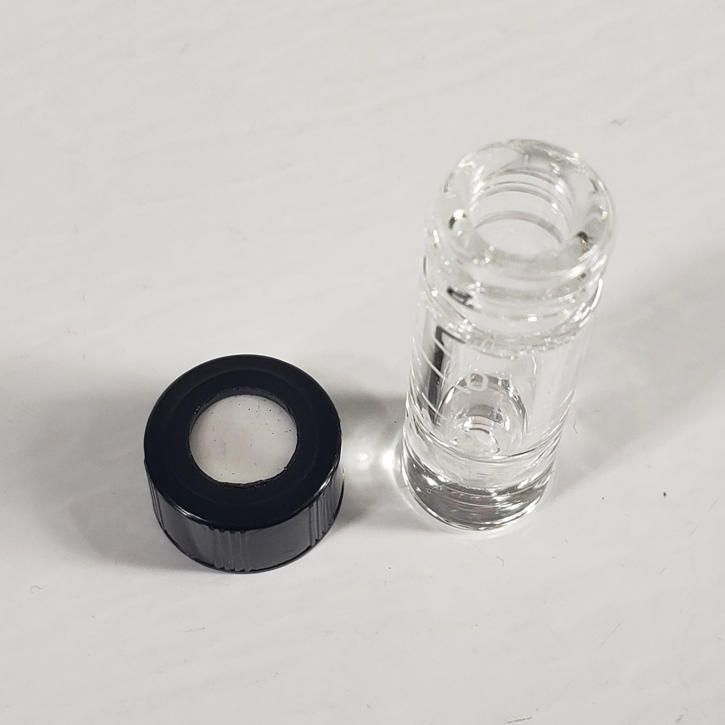 WHEATON W986294NG 1mL Graduated Clear V-Vials Screw Cap 13-425 Lot of 10