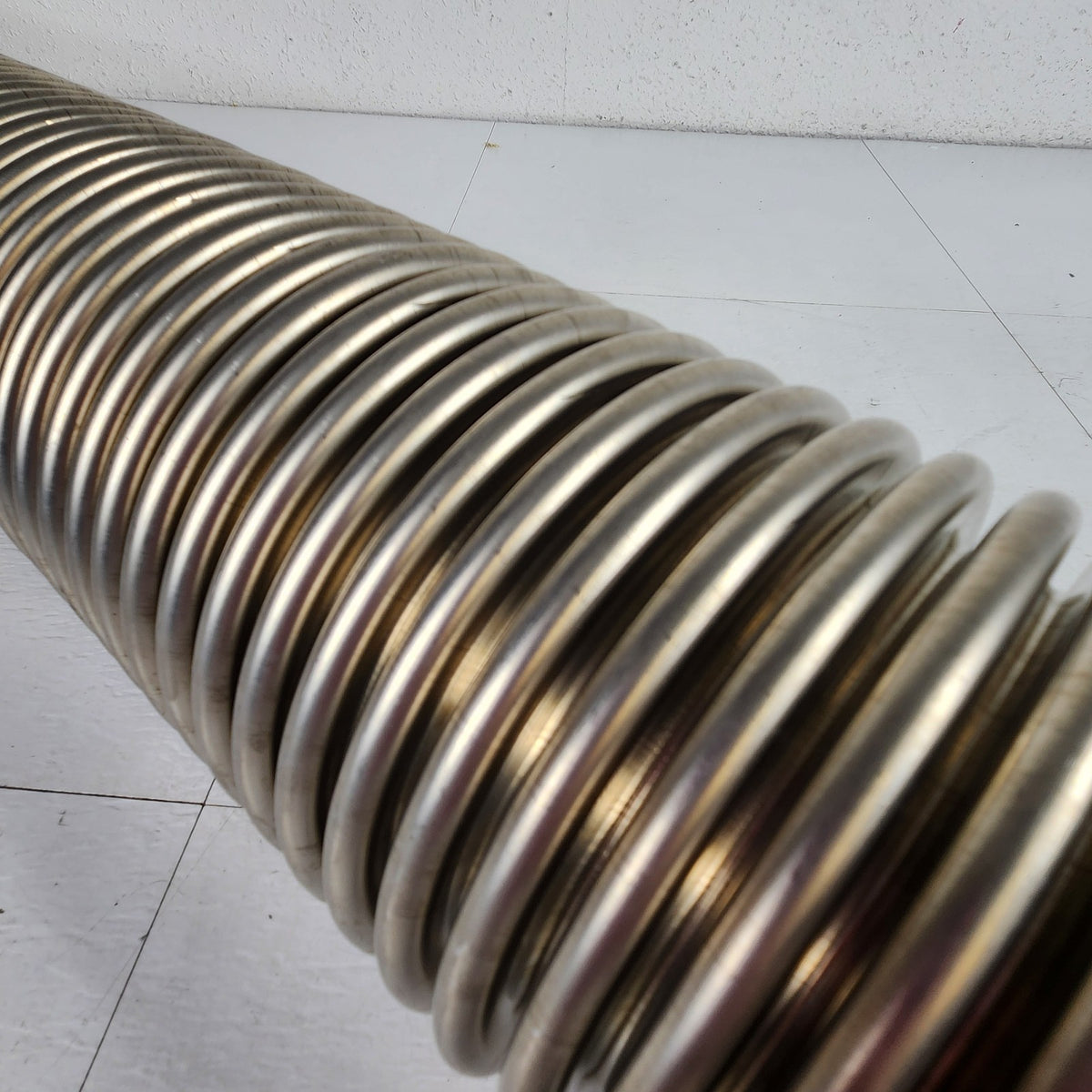 4FT 48" ISO100 K NW100 Stainless Steel Flexible Vacuum Bellows Hose 4" ID