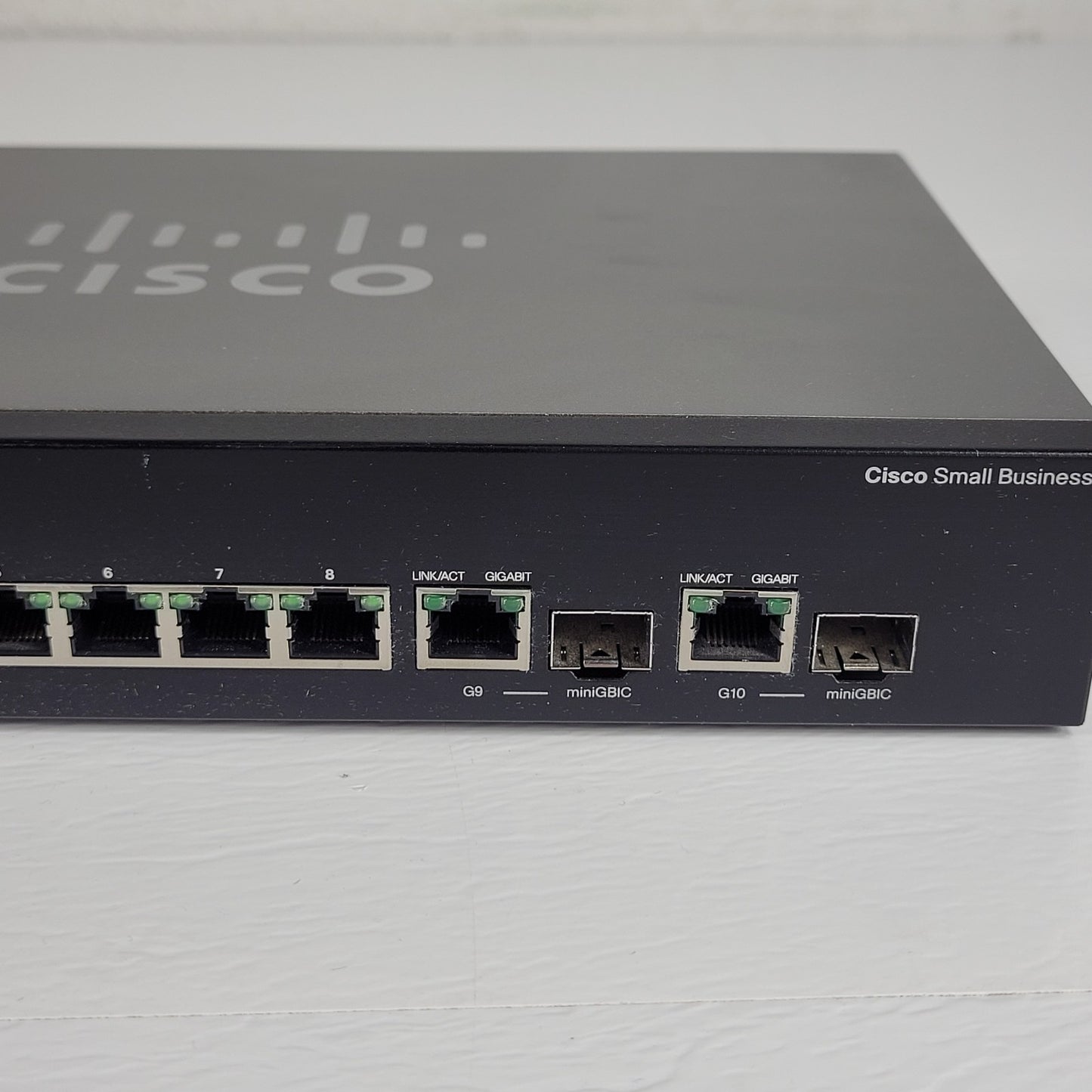 Cisco SG300-10 SRW2008-K9 V02 10-Port Gigabit Managed Ethernet Switch Adapter