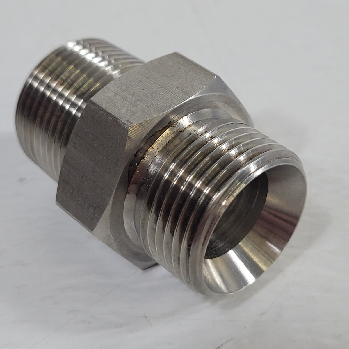 Stainless Steel 1/2in Tube Compression x 1/2in Male NPT Connector Fitting Body
