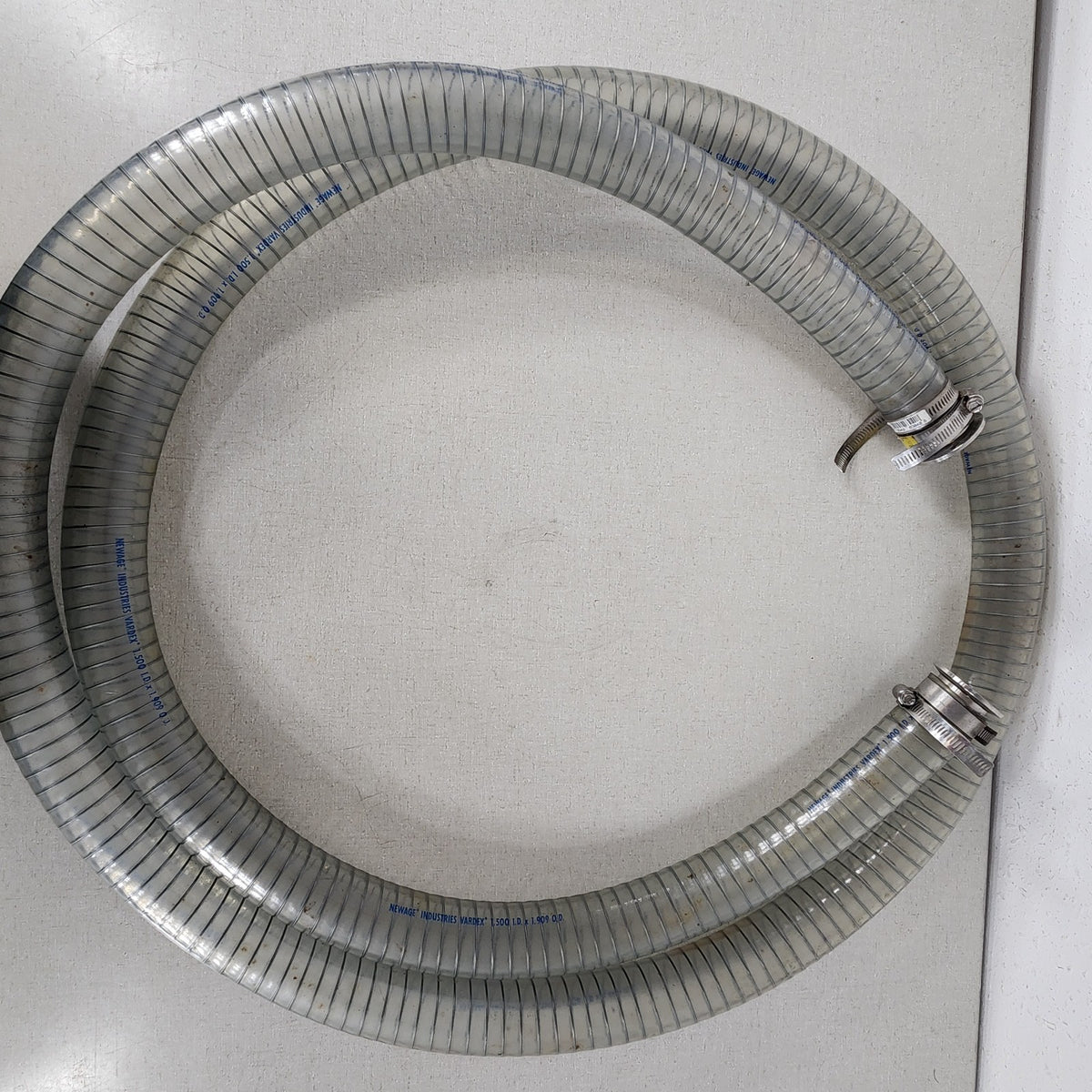 NewAge Vardex 12ft KF40 NW40 Vacuum Hose 1.5in ID Reinforced PVC