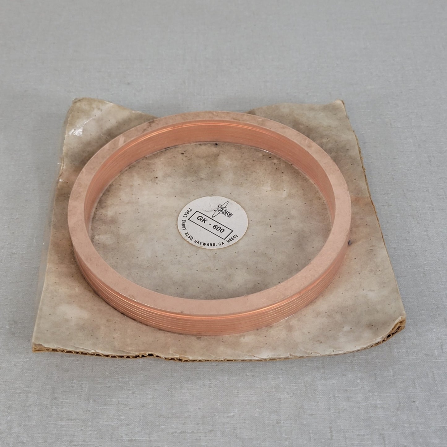 *Lot of 10* MDC GK-600 6" ConFlat Copper Gaskets DN100CF HV UHV