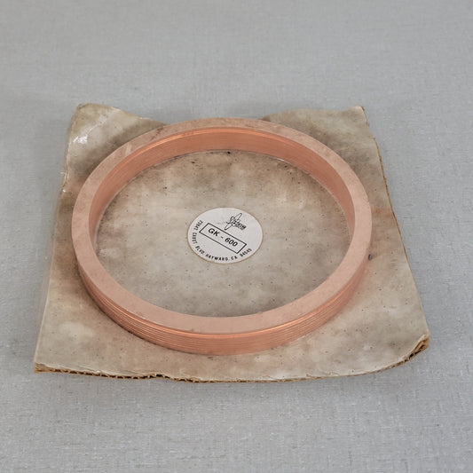 *Lot of 10* MDC GK-600 6" ConFlat Copper Gaskets DN100CF HV UHV