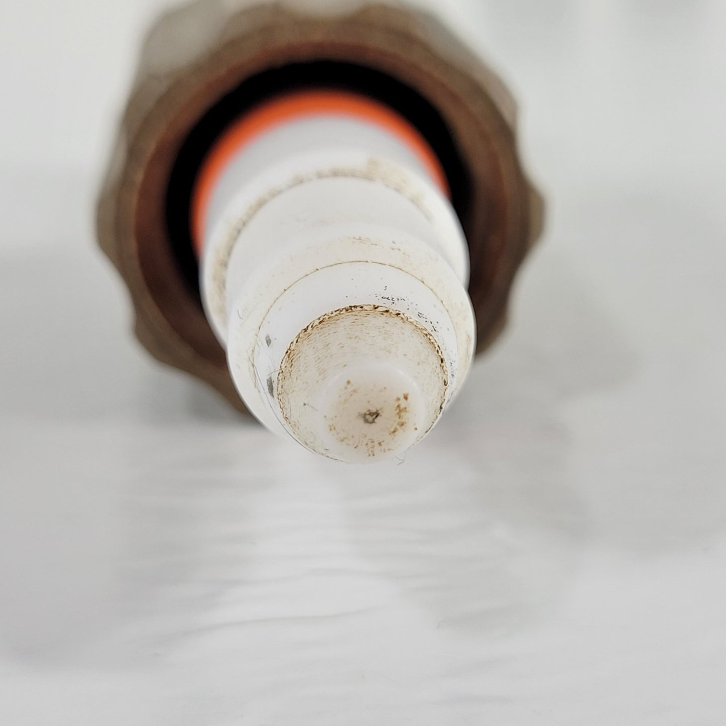 CHEMGLASS PTFE 0-12mm High Vacuum Valve Plugs for Vacuum Systems, Orange & Brown