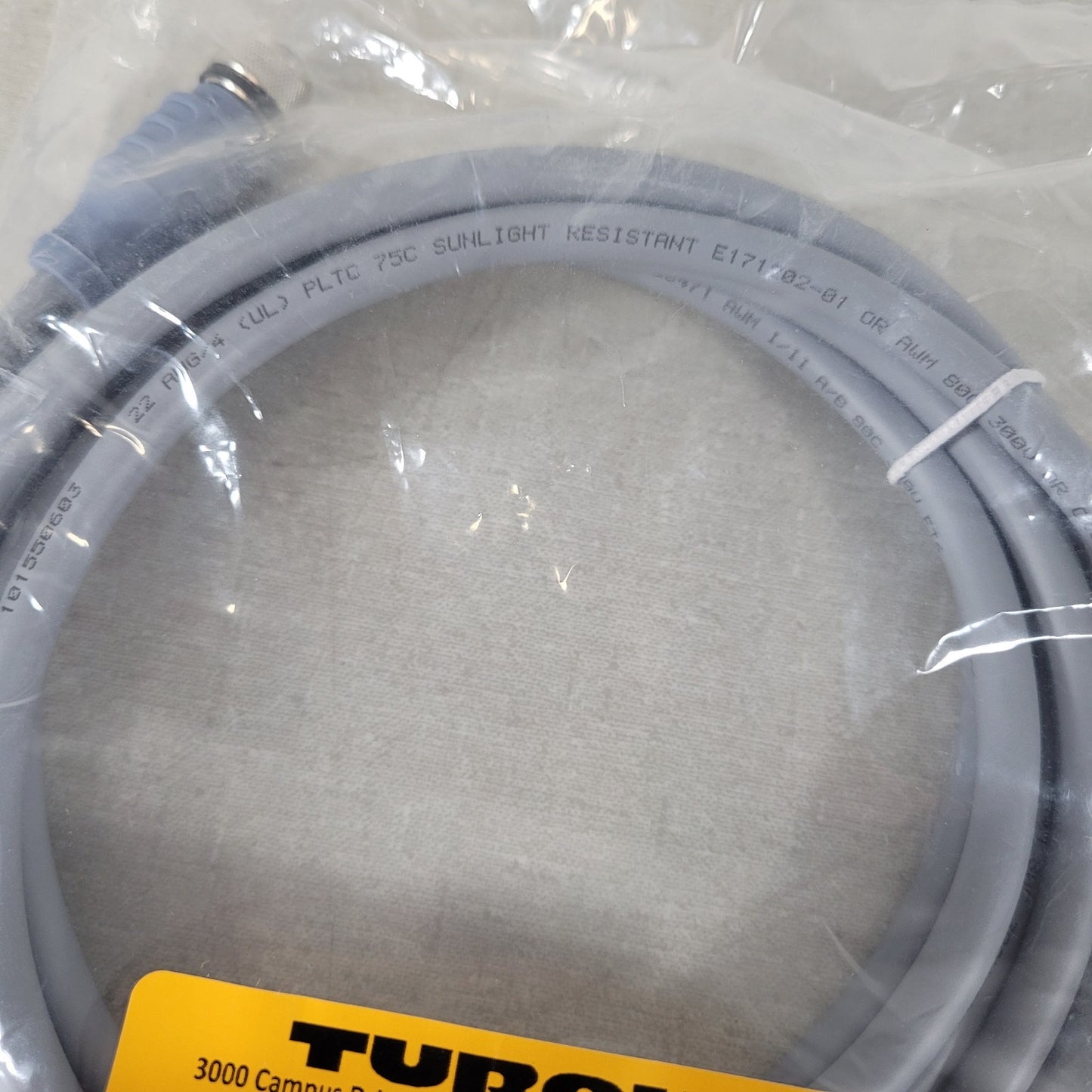 Turck RKC 572-3M Eurofast Female Cordset M12 Pigtail Cable 3 Meter