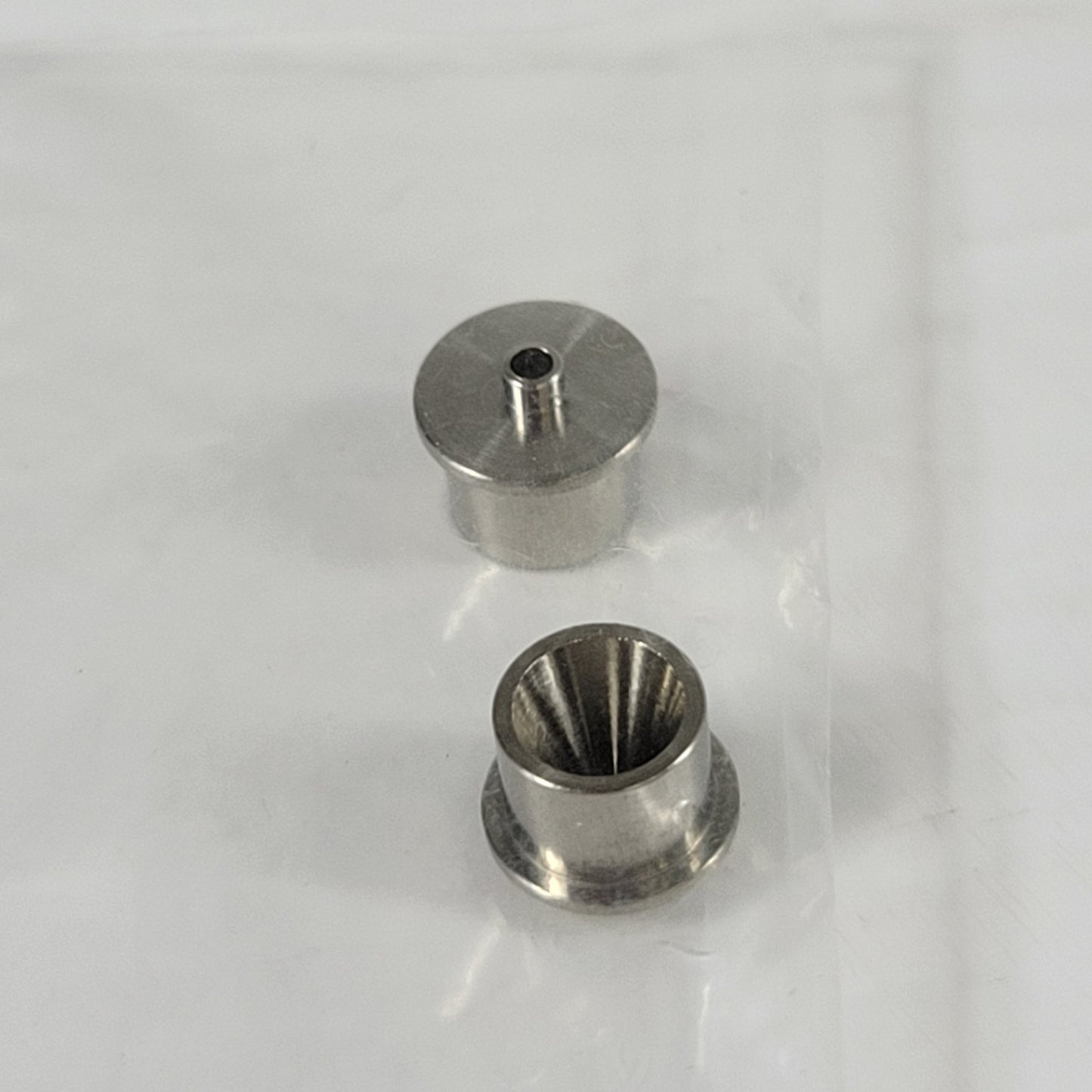 Lot of Two Shimadzu 221-44584-00 Gas Chromatograph Injection Port Needle Guides