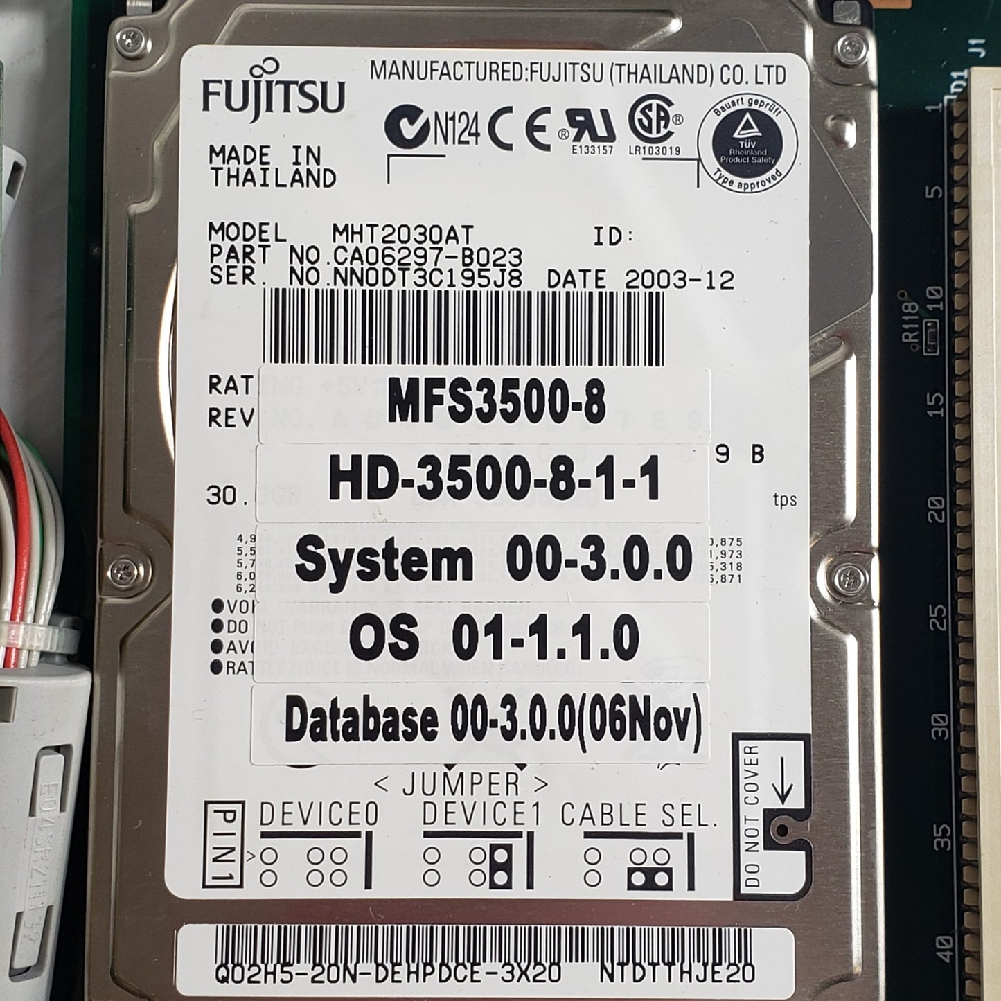 Aloka EP483000CC EP488900AB CPU Board Assy SSD-3500 Ultrasound