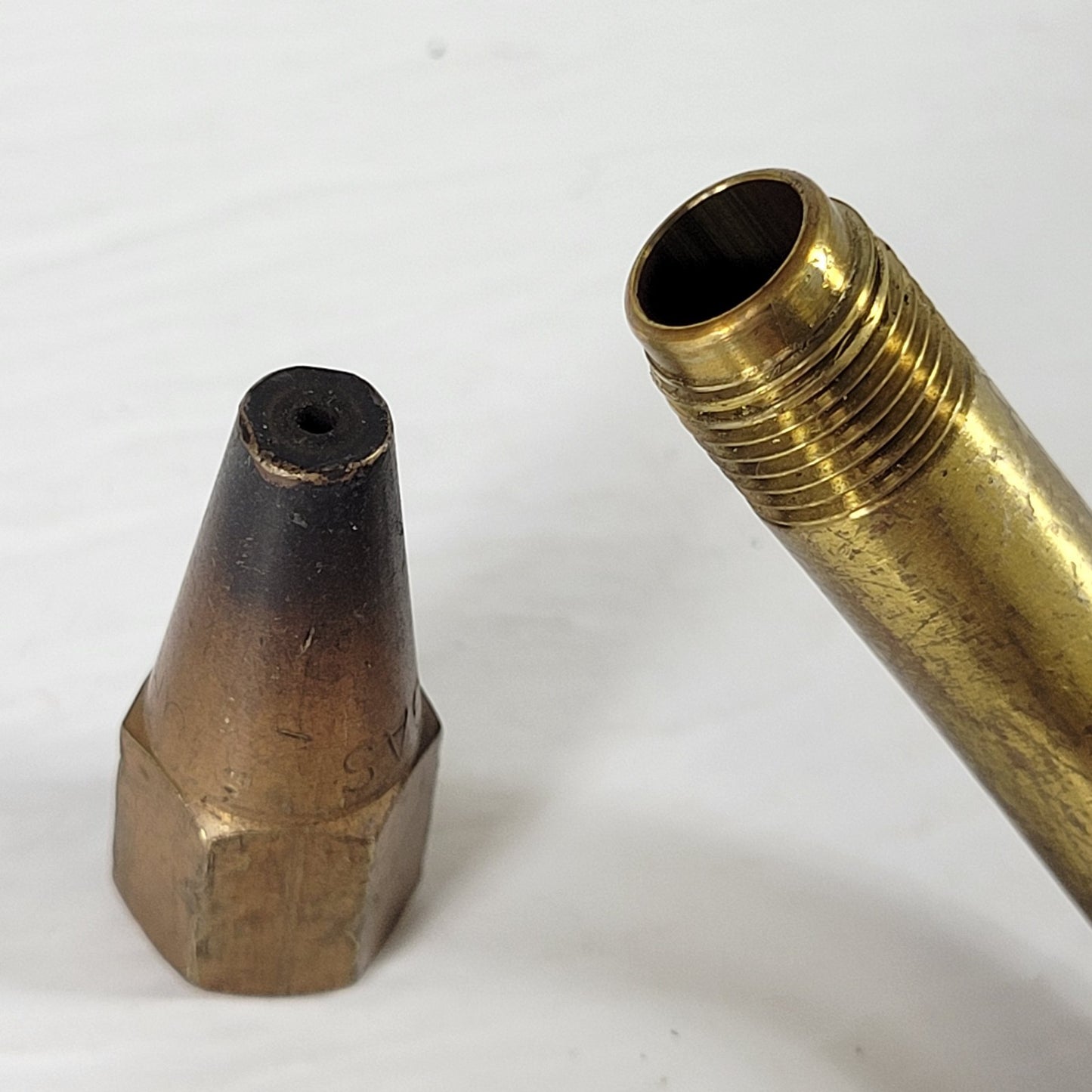 VERIFLO Type 3A Blowpipe, Air & Gas Inlets, Red and Green Tips, Good Condition