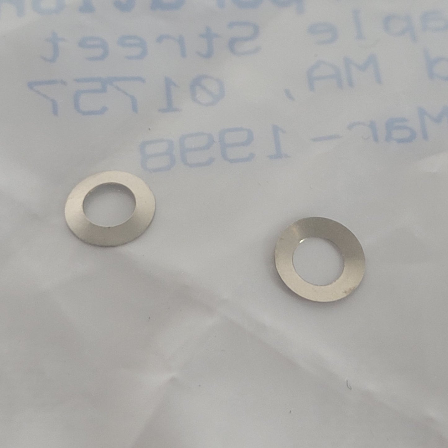 Waters WAT069503 700003080 Belleville Spring Washers .25x.125 HPLC Lot of 2