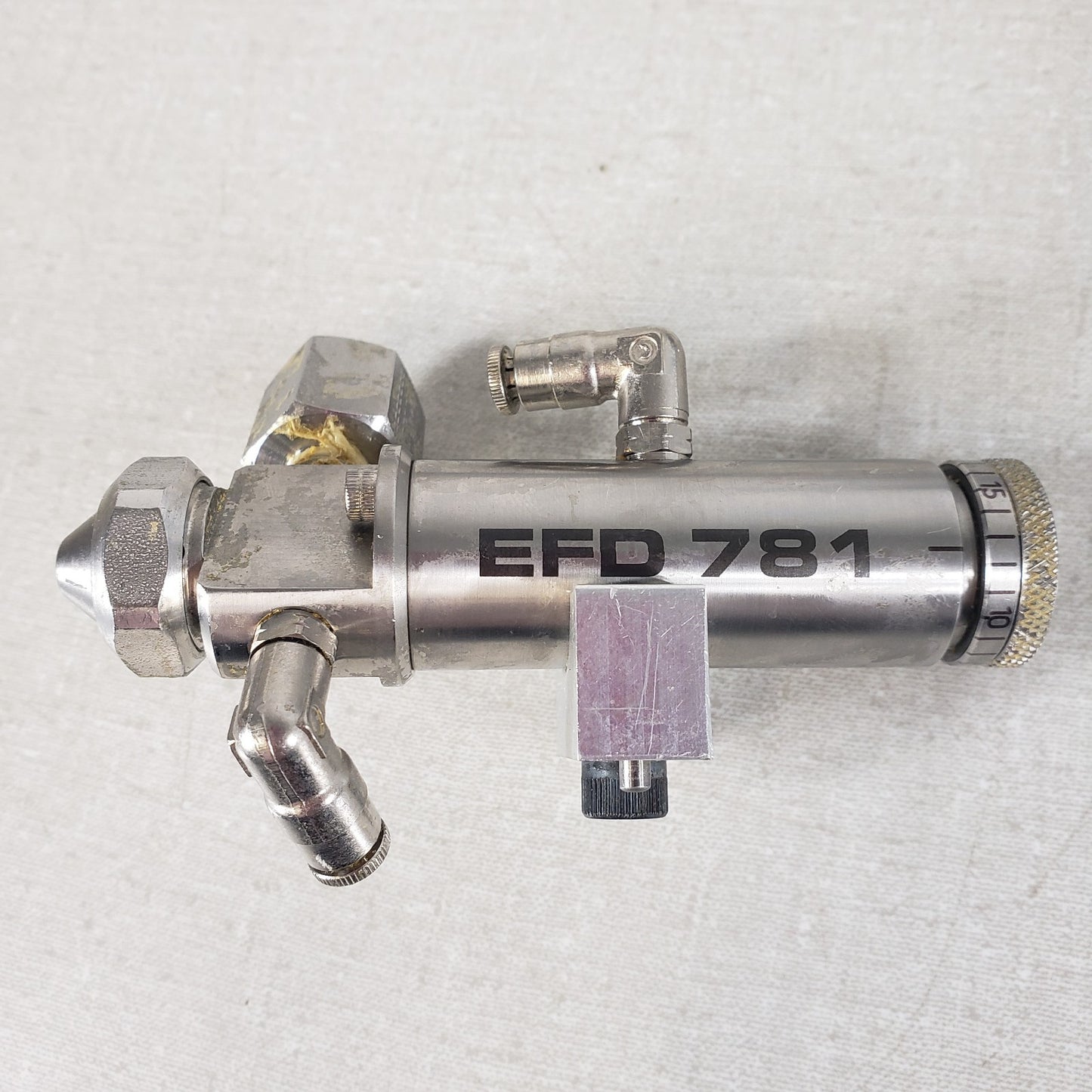 NORDSON EFD 781 70 psi/4.8 Bar Valve Air Pressure Sprayer For Manufacturing
