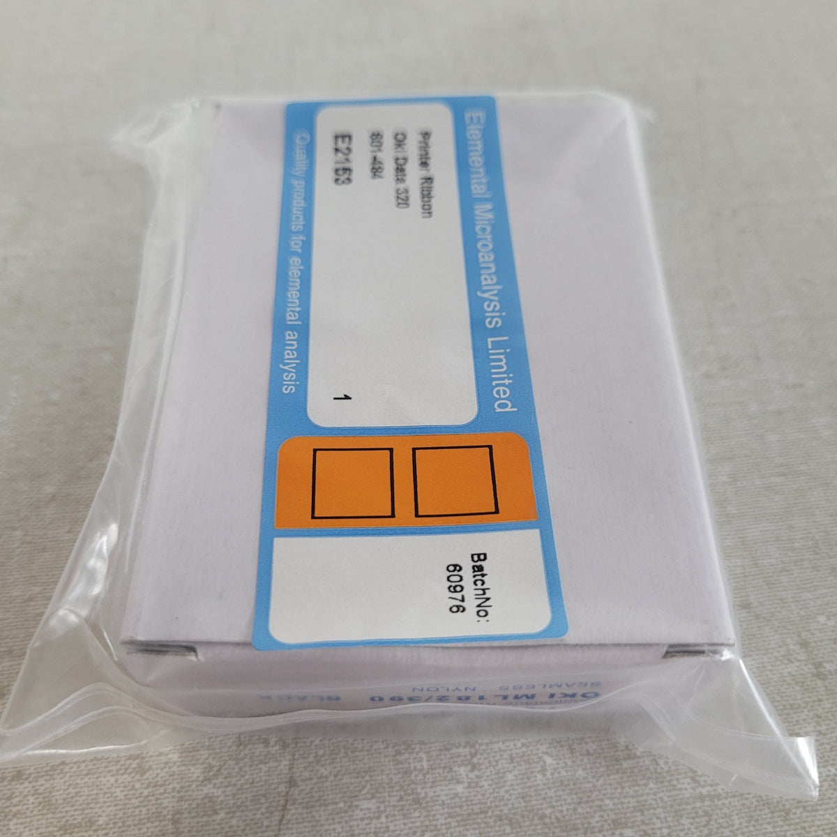 Elemental Microanalysis E2153 601-484 OKI Data 320 Ribbon for LECO Analyzer