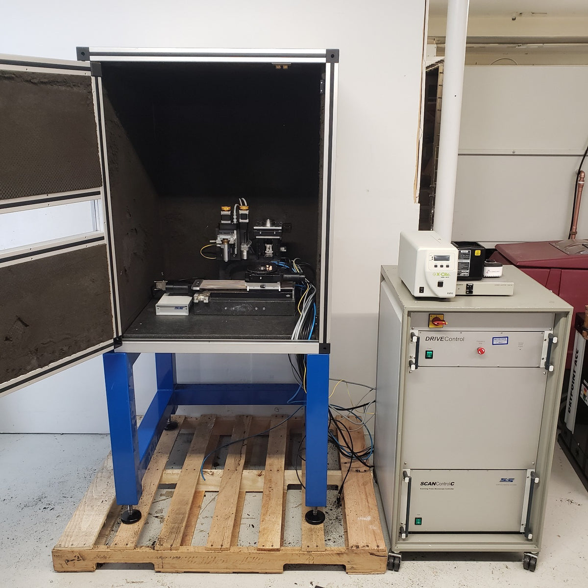 SIS NANOStation ULTRAObjective AFM SPM Microscope w/ OWIS Stages Camera