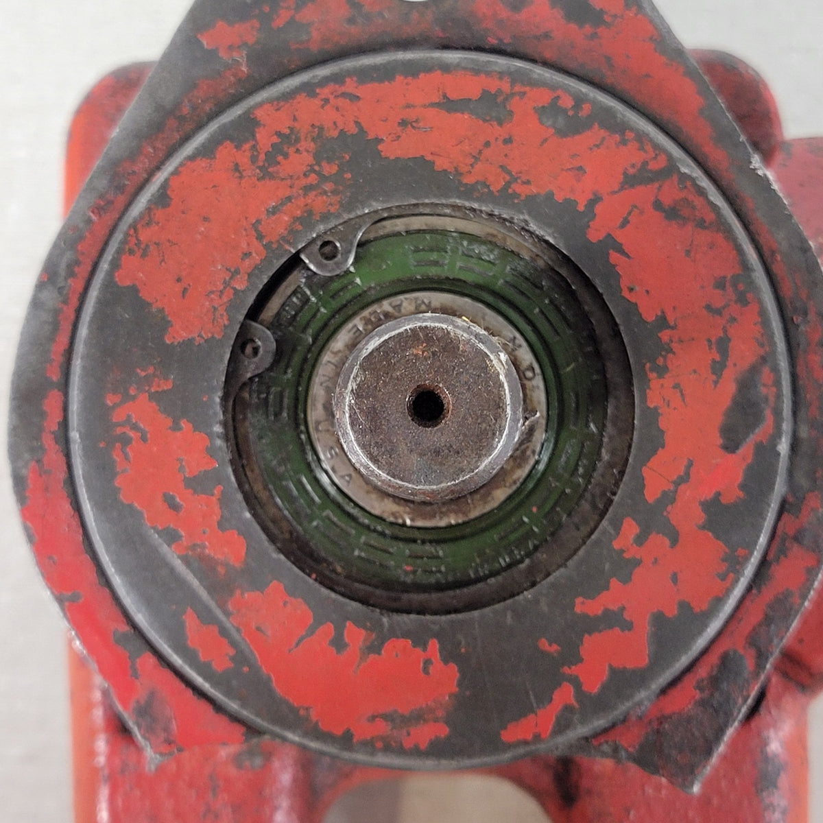 Vintage CROSS 4-Port Rotary Hydraulic Selector Directional Valve Cast Iron