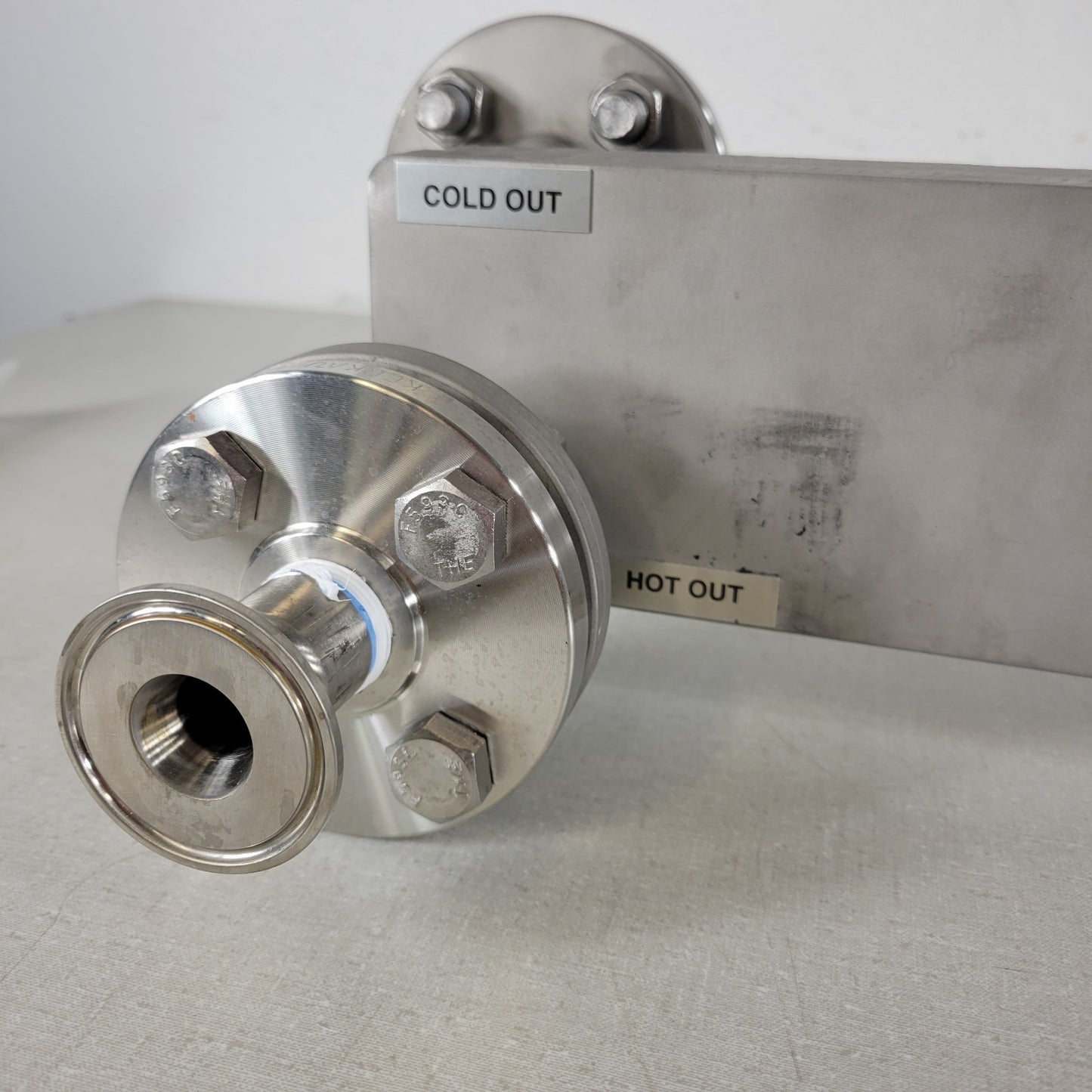 Tranter Maxchanger MX-06-0424-UP-012 Welded Plate Heat Exchanger 100PSI Used