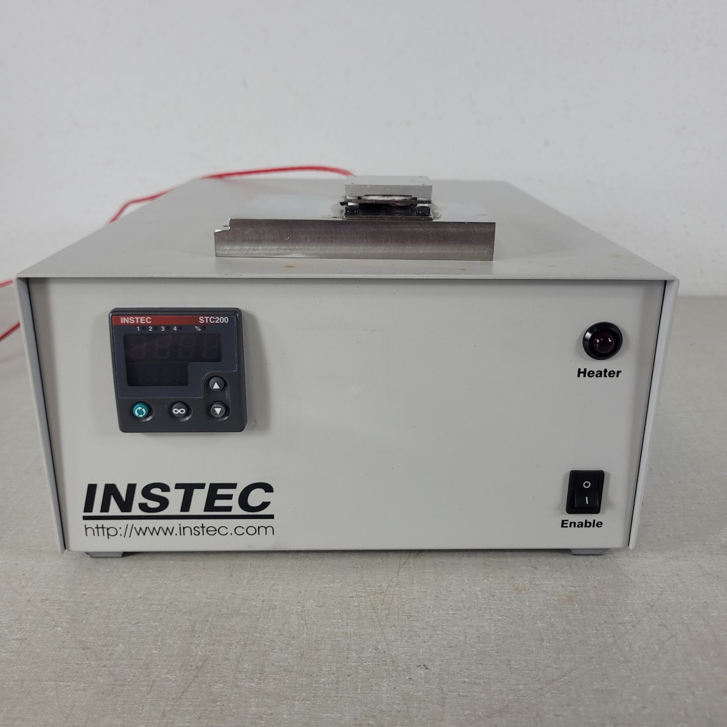 Tested Works Instec STC200 PID Lab Temperature Controller w/ Heated Stage
