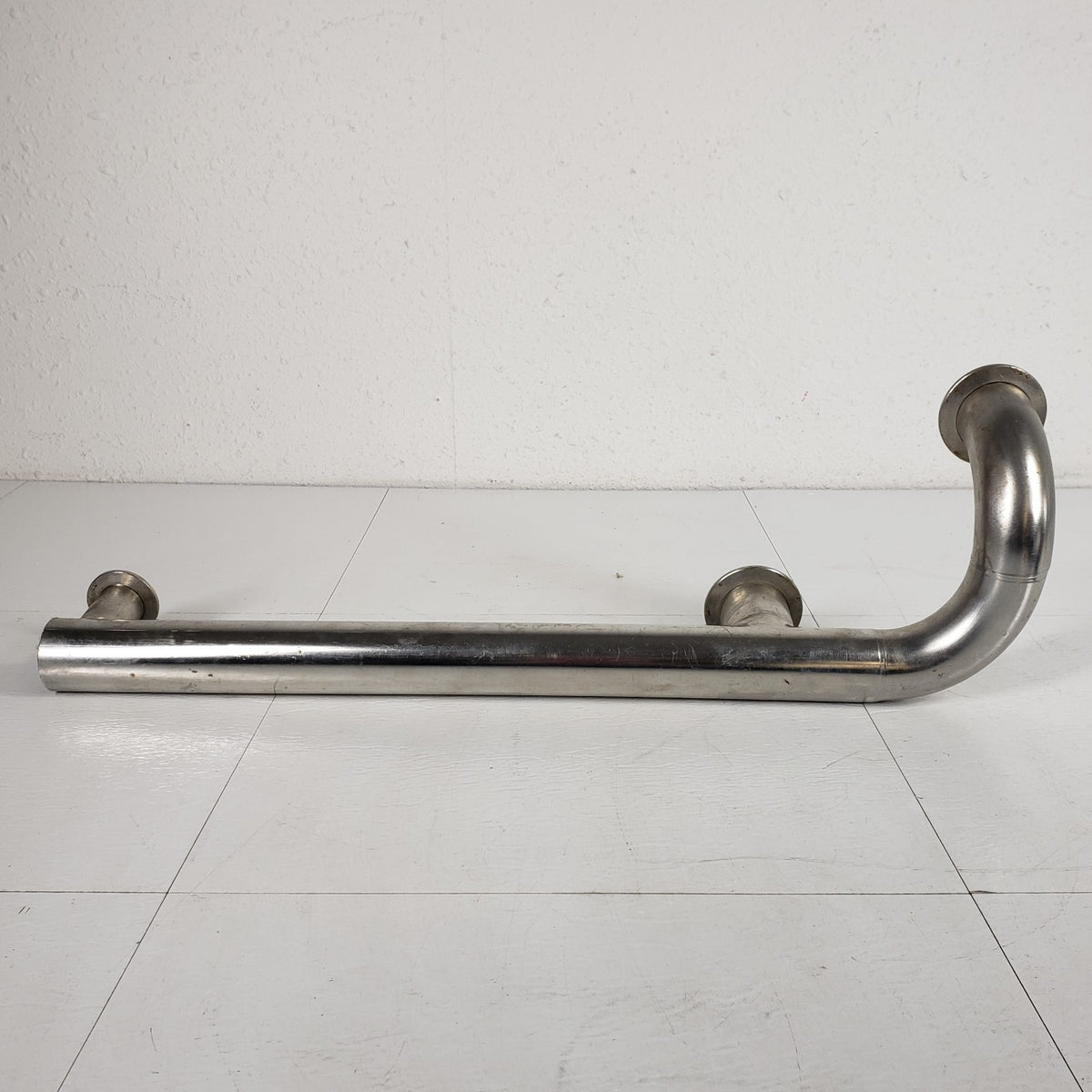 2x KF40 1x KF25 Stainless High Vacuum Manifold Elbow Tube 20.5" Open End