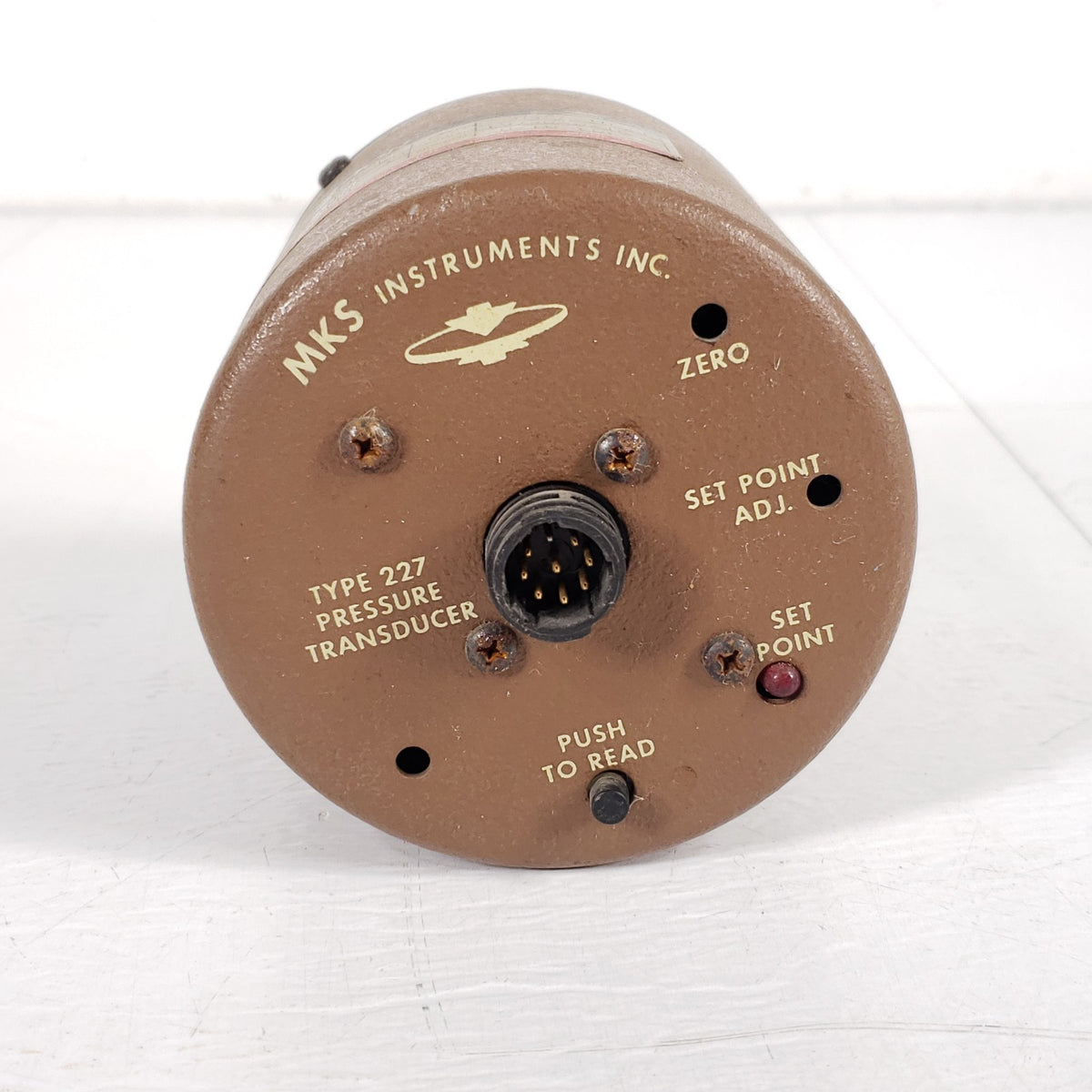 MKS 227AHS-A-10SPPC Baratron 10 Torr Absolute Pressure Vacuum Transducer